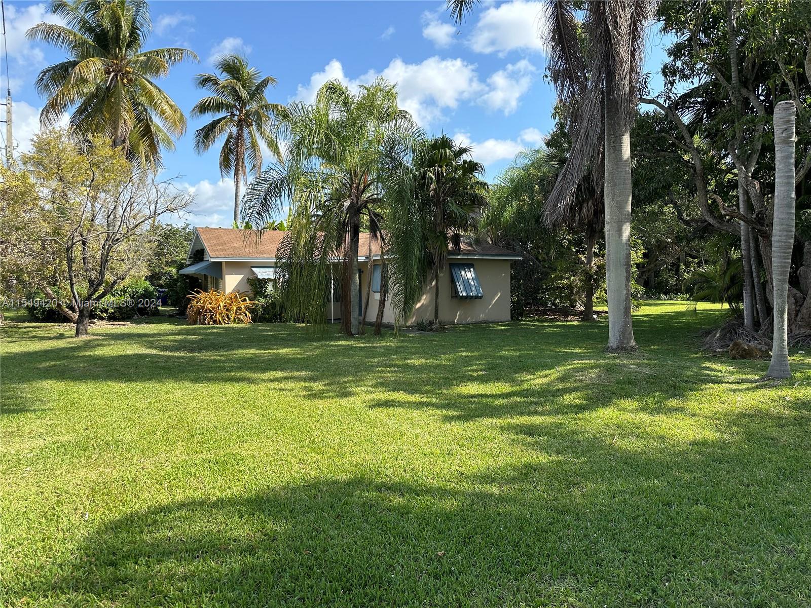 Northern view of property. Main house