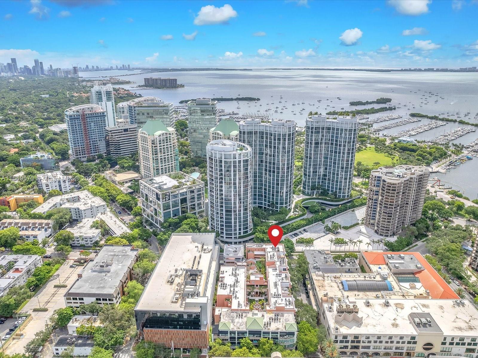Corner Unit right behind  Park Grove luxury development, one block to the bay