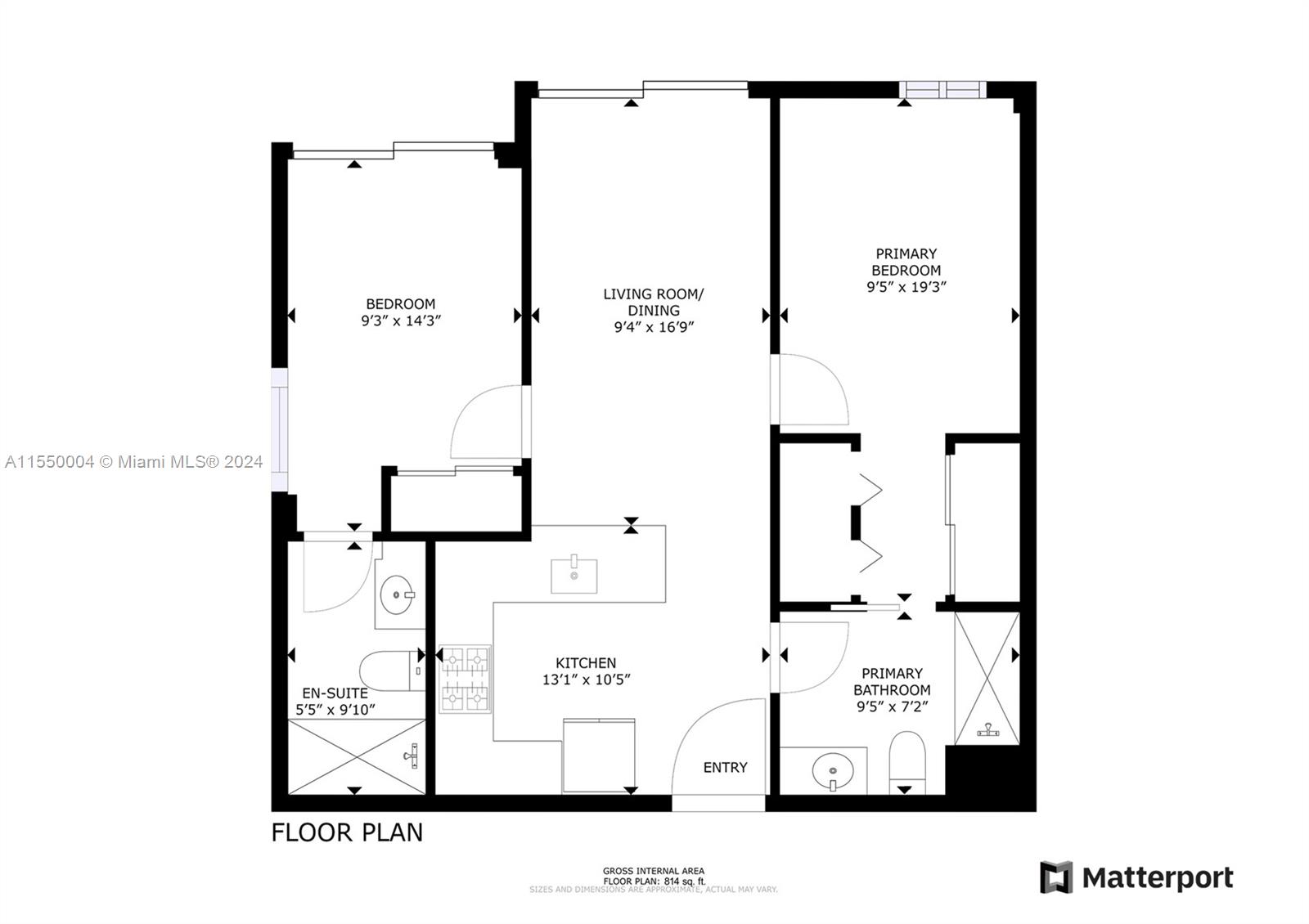 321 NE 26th St 806, Miami, Florida 33137, 2 Bedrooms Bedrooms, ,2 BathroomsBathrooms,Residentiallease,For Rent,321 NE 26th St 806,A11550004