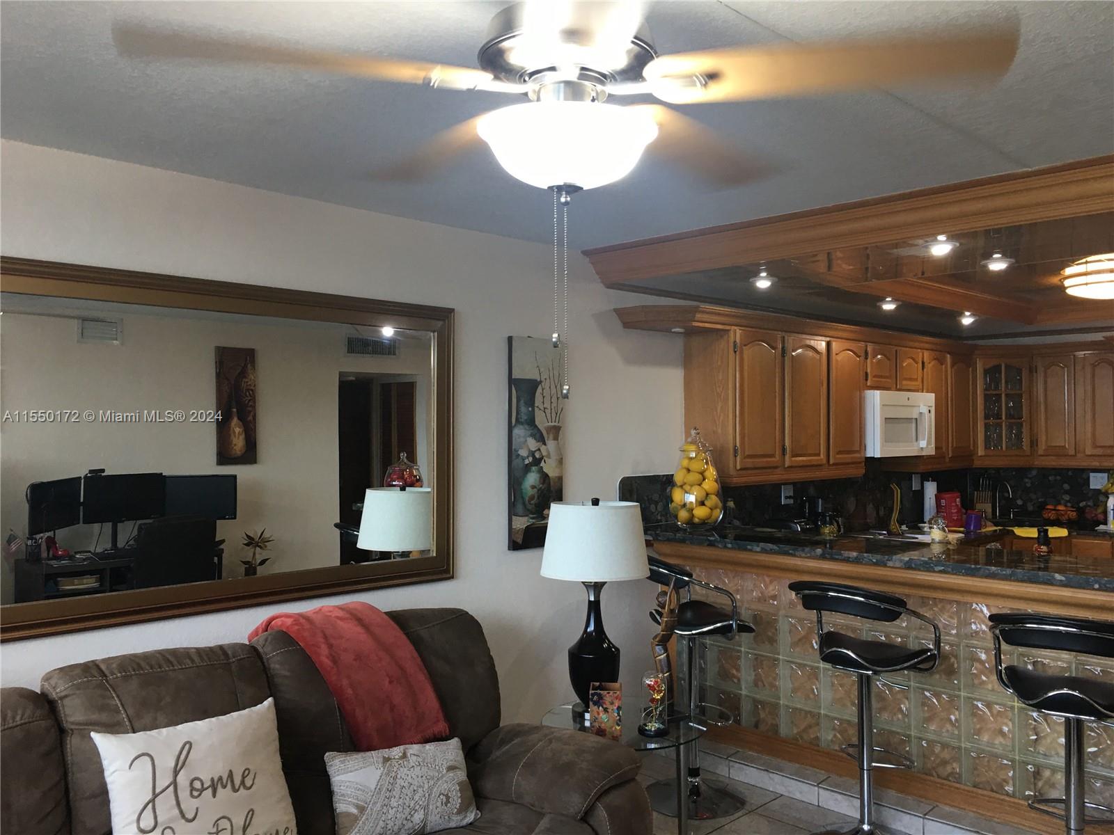 Flows right into the Living room area