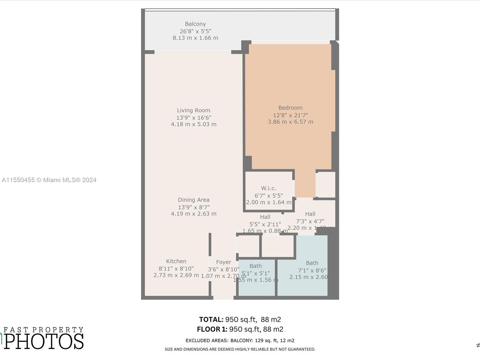 2401 Ocean Dr, Hollywood, FL, 33019 United States, 1 Bedroom Bedrooms, ,1 BathroomBathrooms,Residential,For Sale,Ocean Dr,A11550455