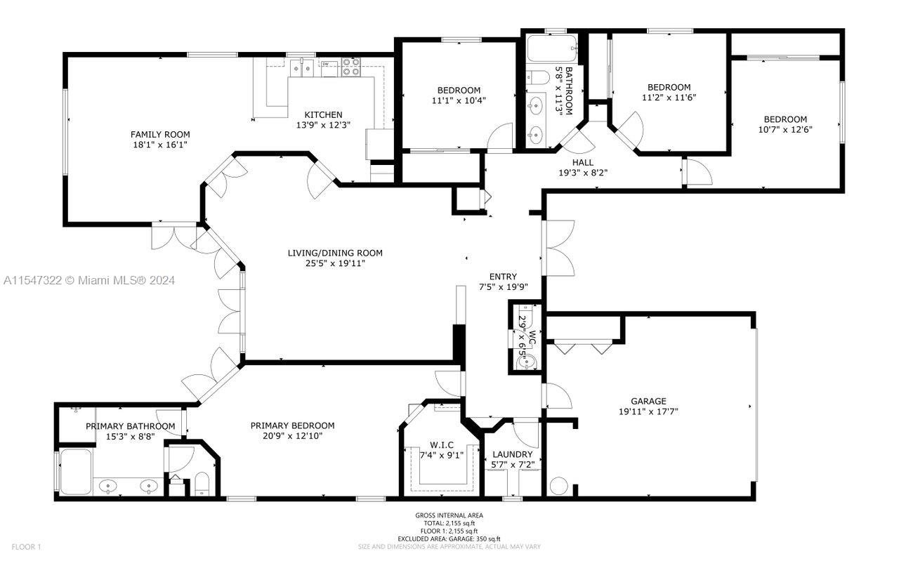 1187 Cedar Falls Dr, Weston, FL, 33327 United States, 4 Bedrooms Bedrooms, ,2 BathroomsBathrooms,Residential,For Sale,Cedar Falls Dr,A11547322