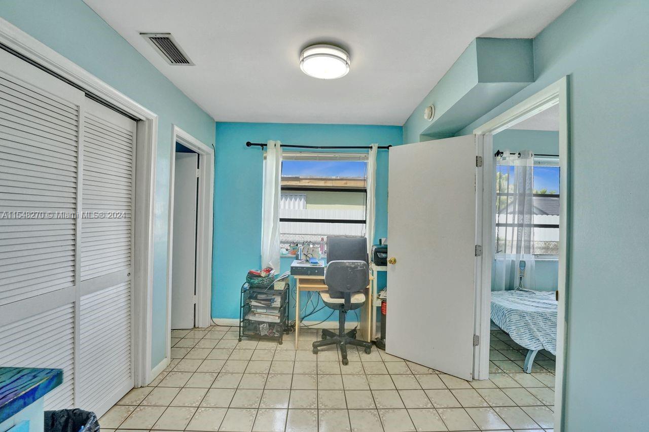 inside front door