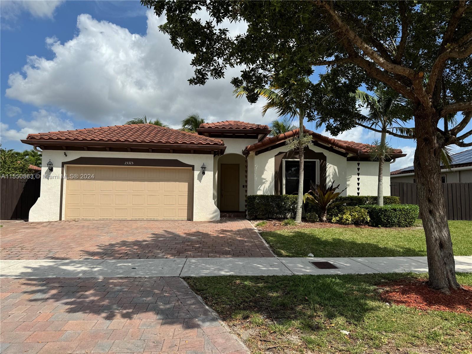 15315 SW 173rd St  For Sale A11550863, FL