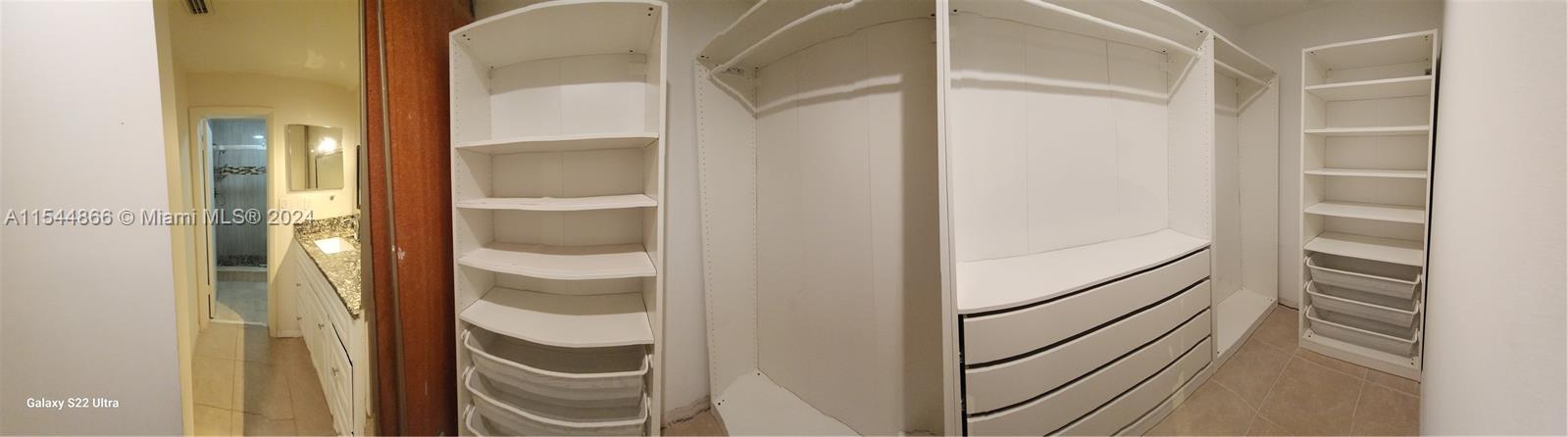 Master Closet Different Angle