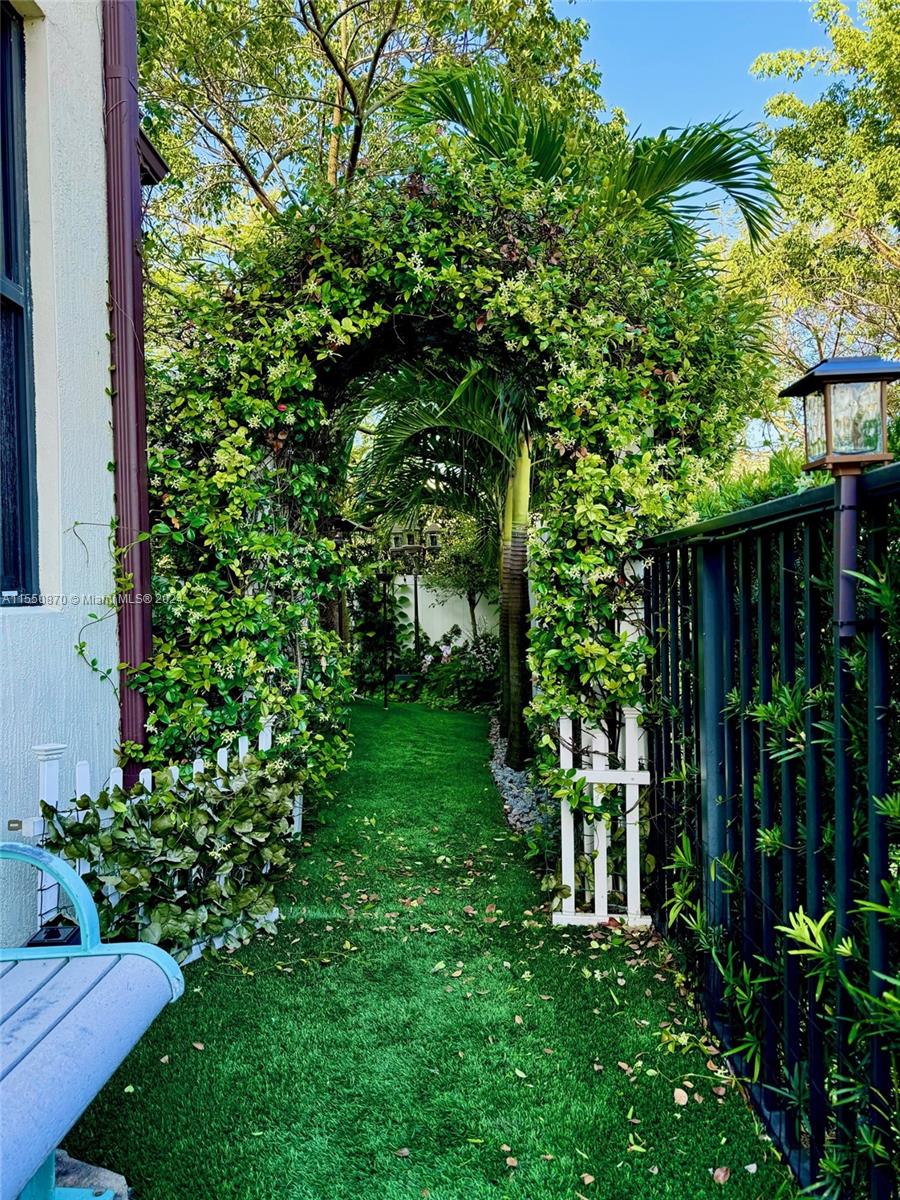 Backyard Entry