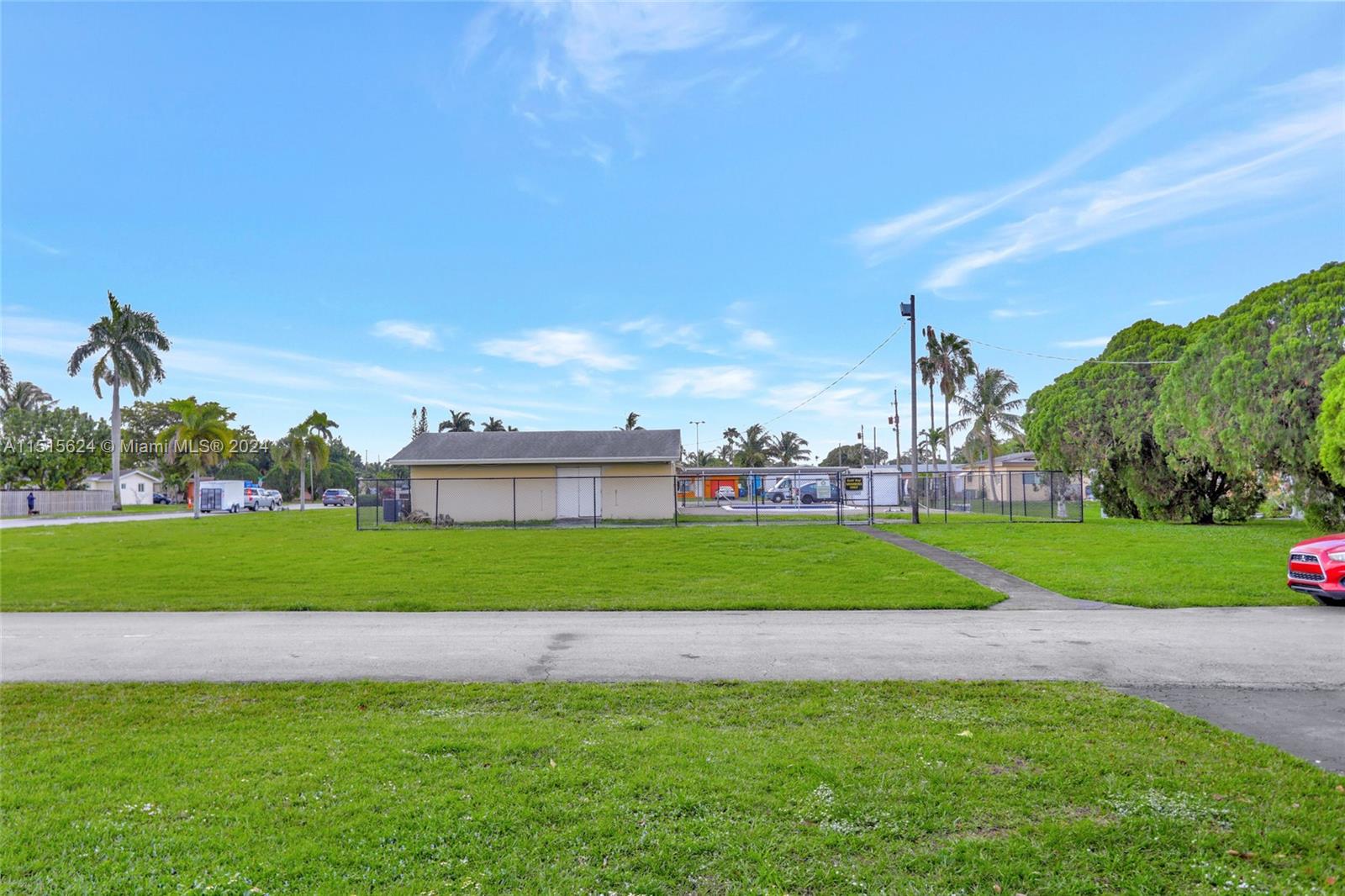 The community clubhouse and pool are a short walk away.