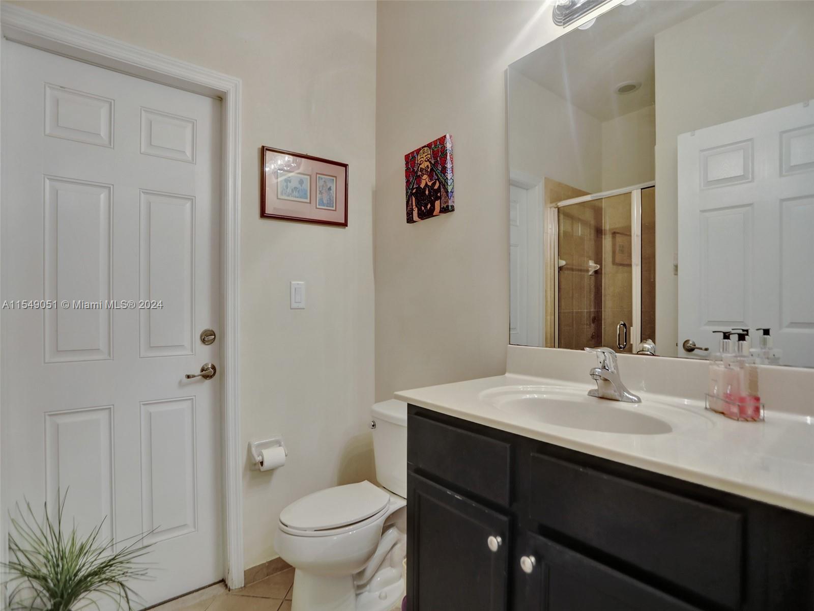 First level full bath