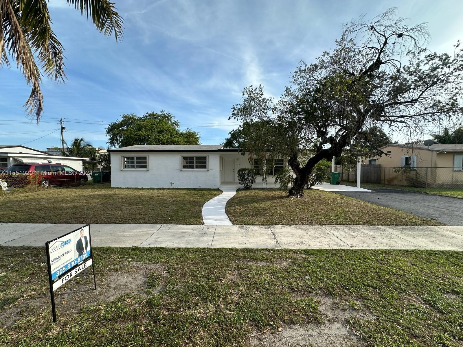 3420 169th Ter, Miami Gardens, FL, 33056 United States, 3 Bedrooms Bedrooms, ,1 BathroomBathrooms,Residential,For Sale,169th Ter,A11551020