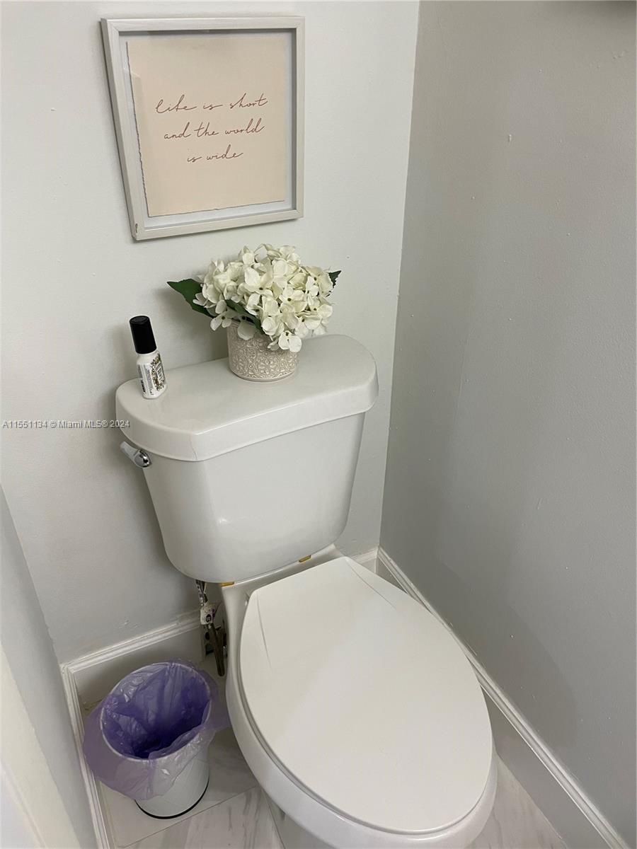 Half bathroom
