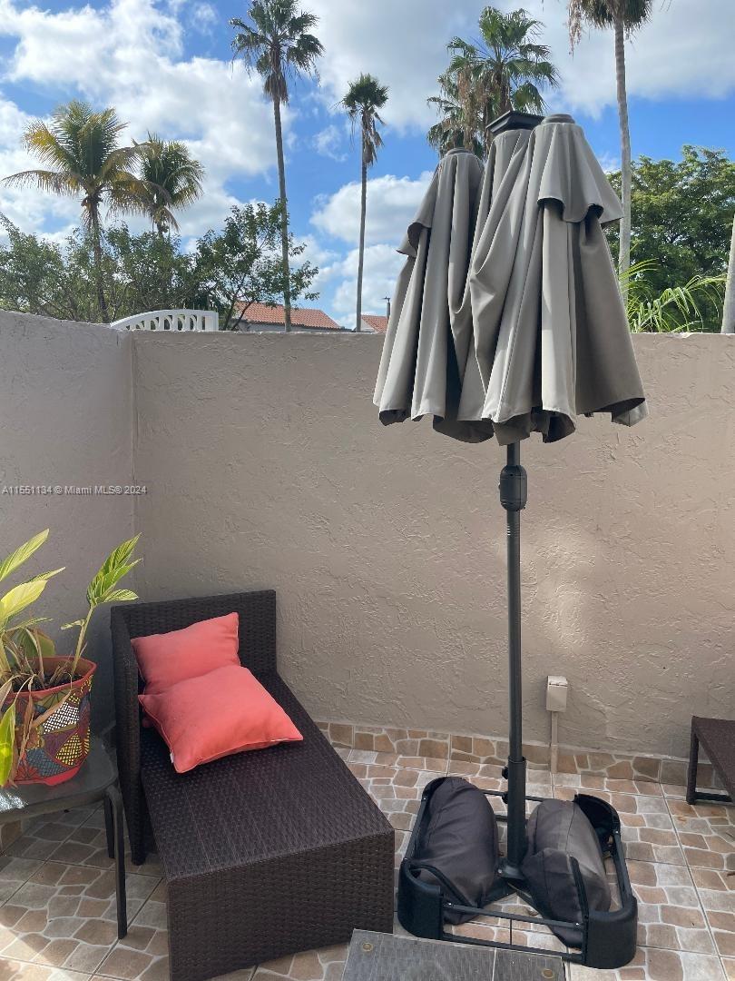 Front patio