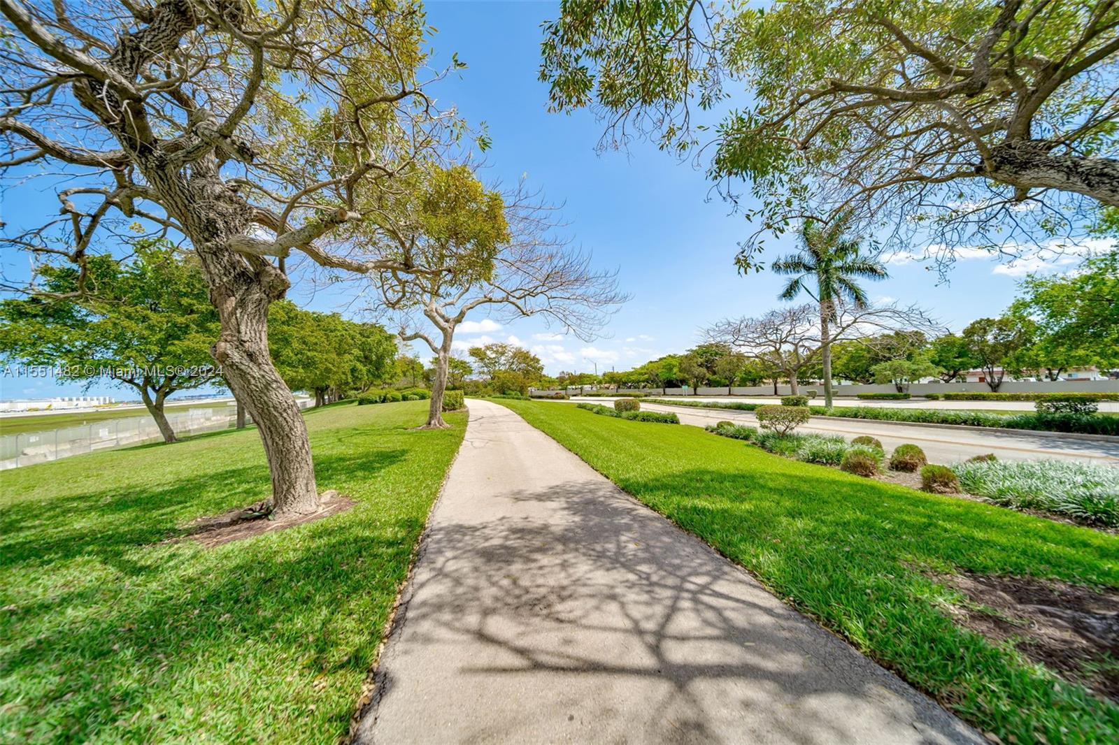 park across the street