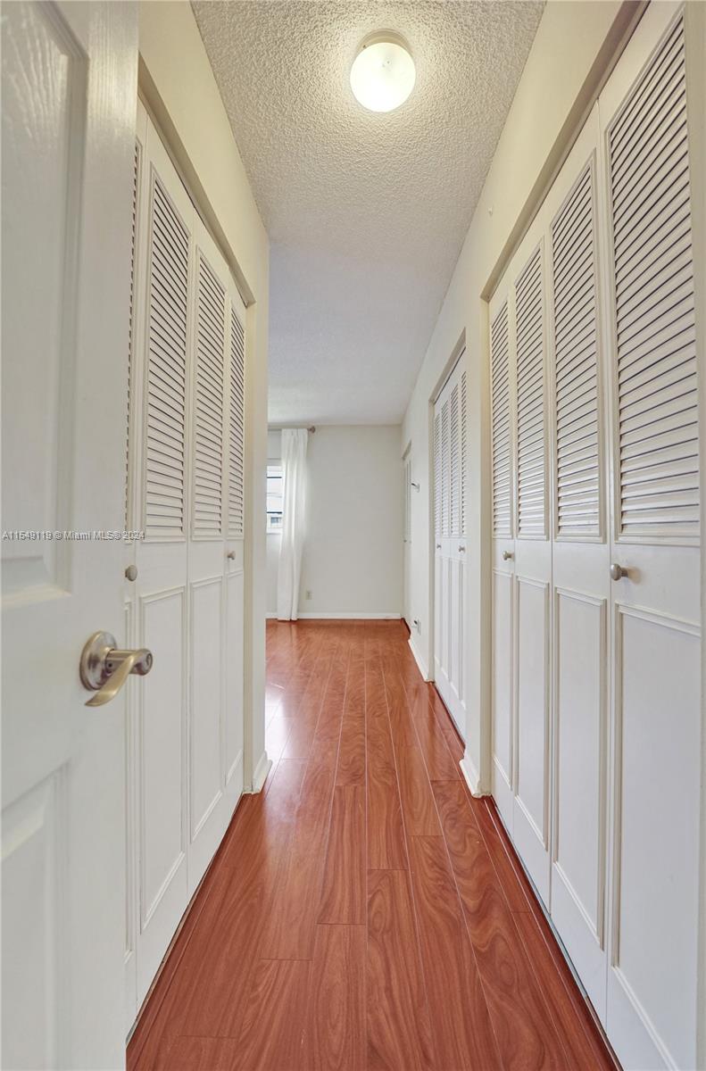 4 closets in main bedroom