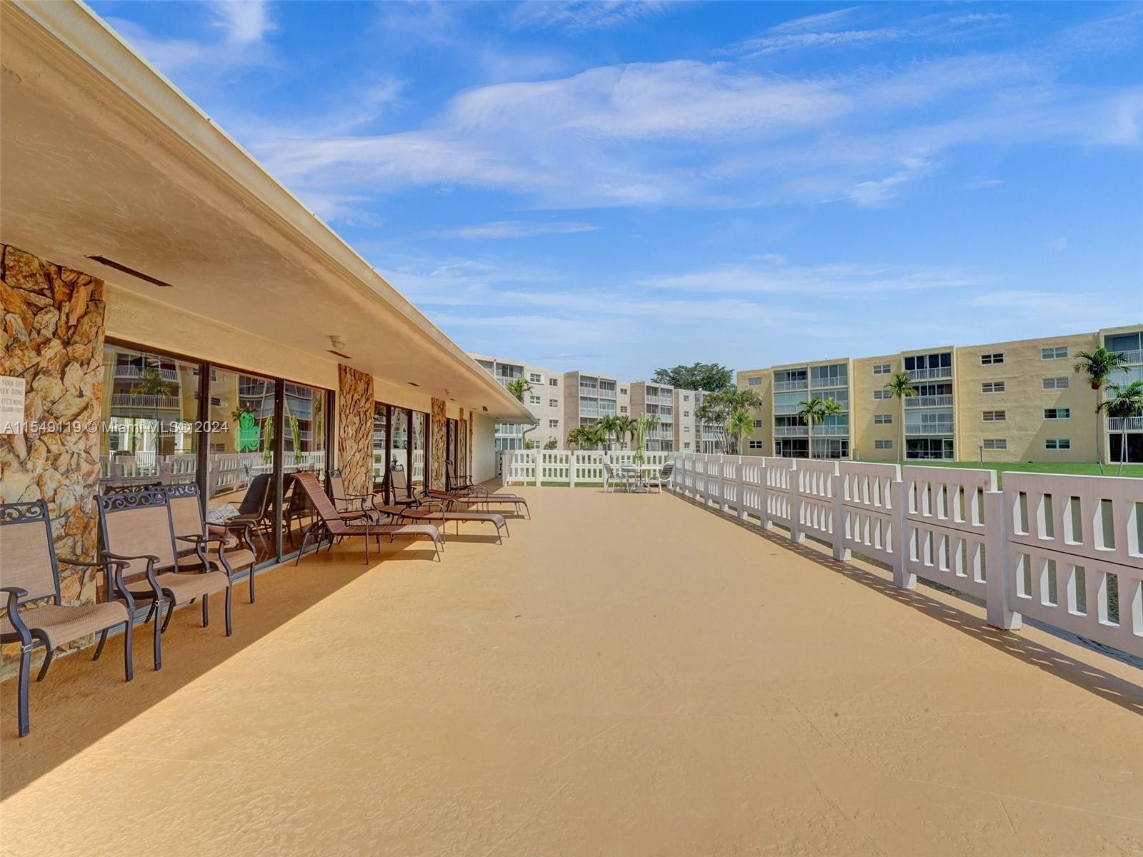Deck at the Clubhouse