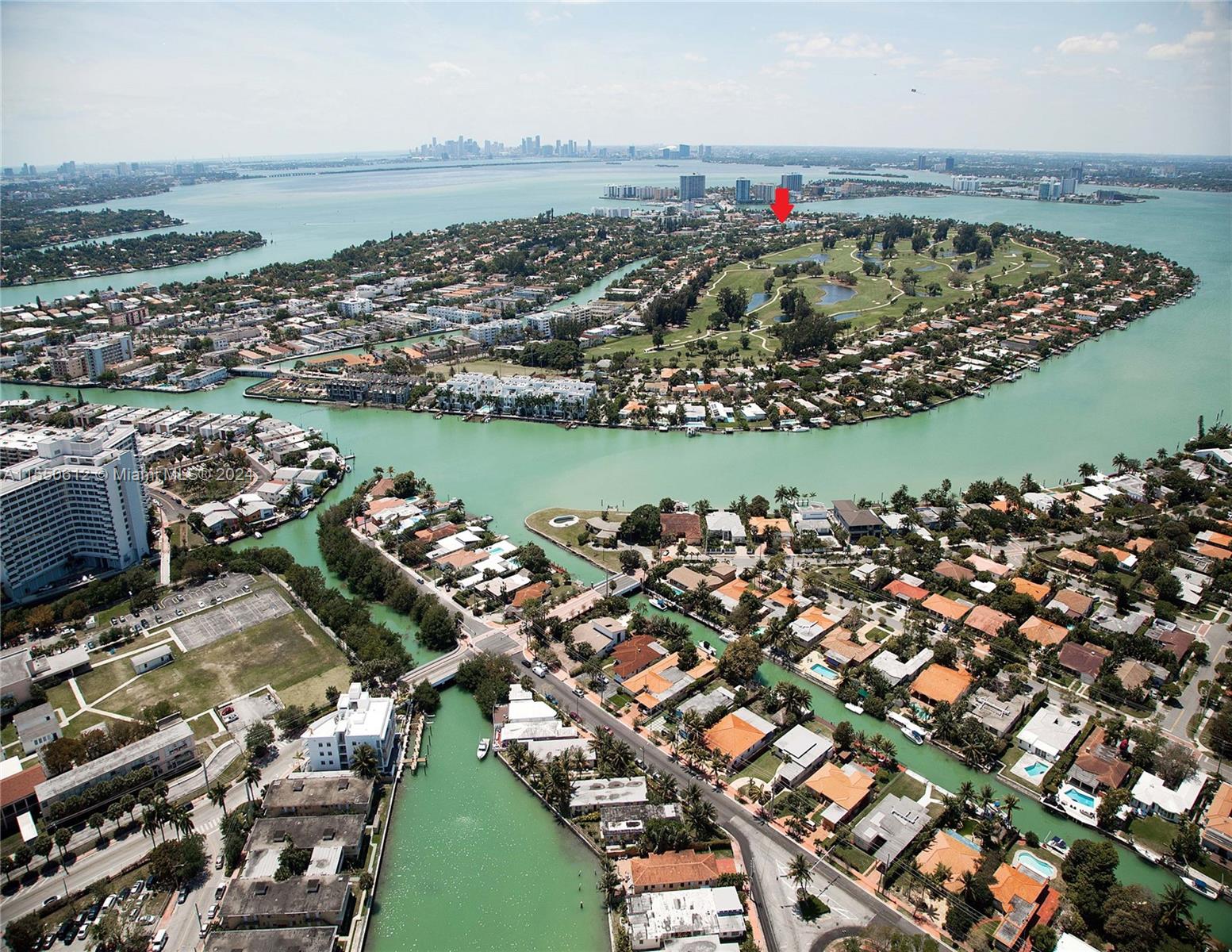 Looking towards Downtown Miami