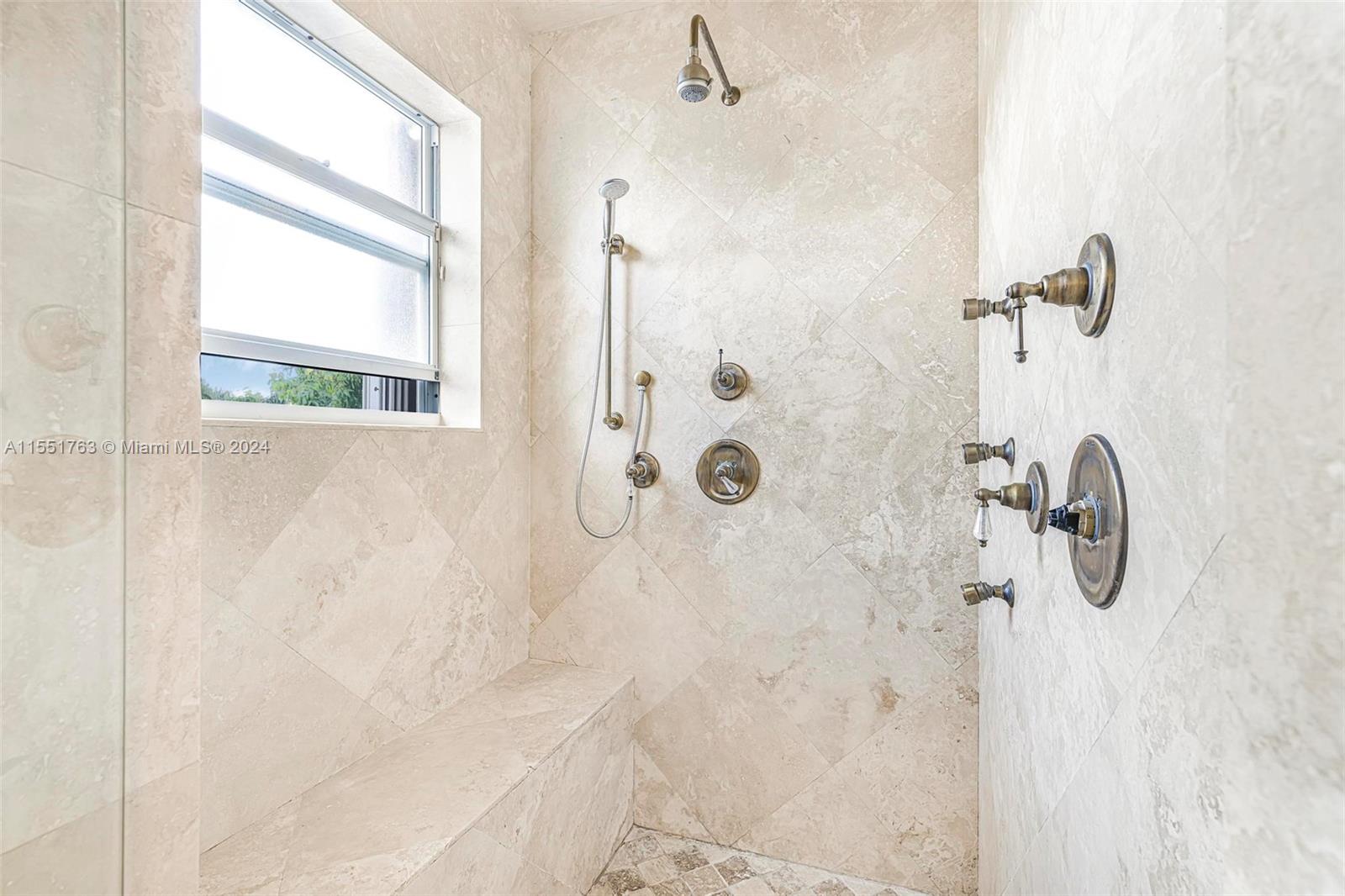 Main bathroom shower