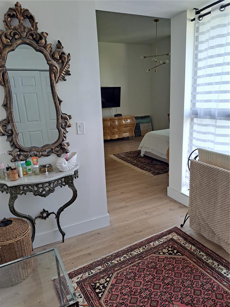 dressing area