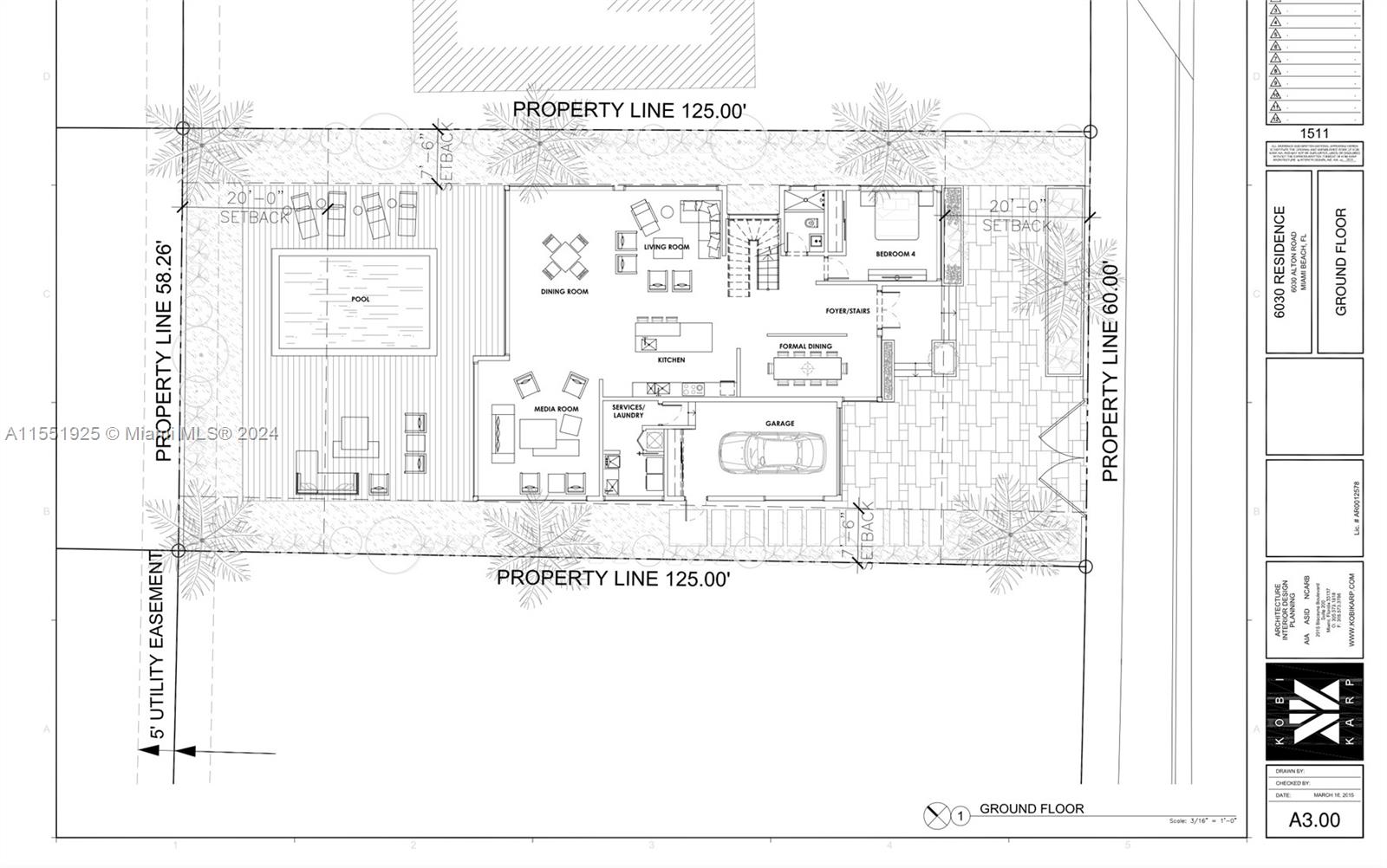 6020 alton, Miami Beach, Florida 33140, 4 Bedrooms Bedrooms, ,4 BathroomsBathrooms,Residential,For Sale,6020 alton,A11551925