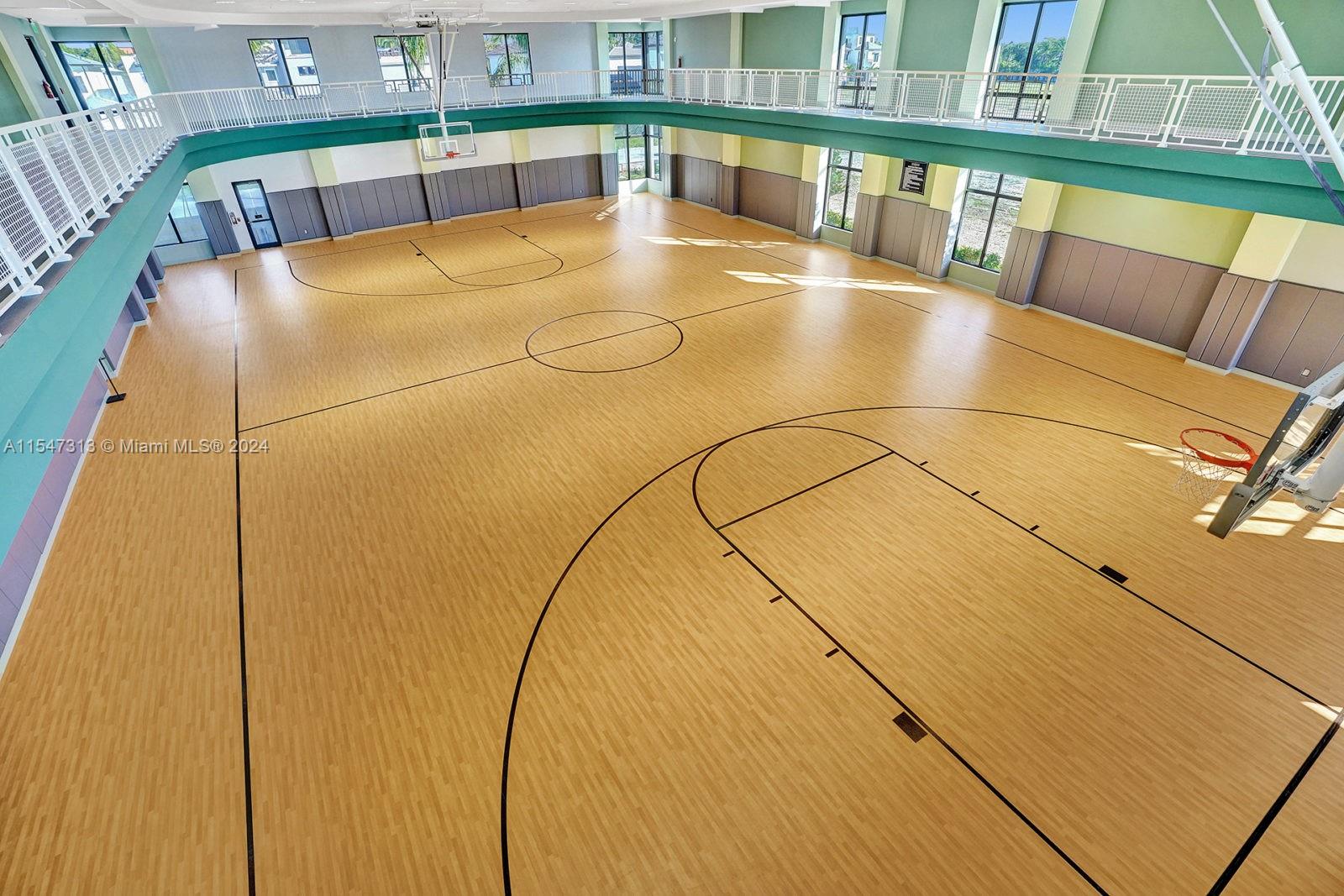 Basketball court