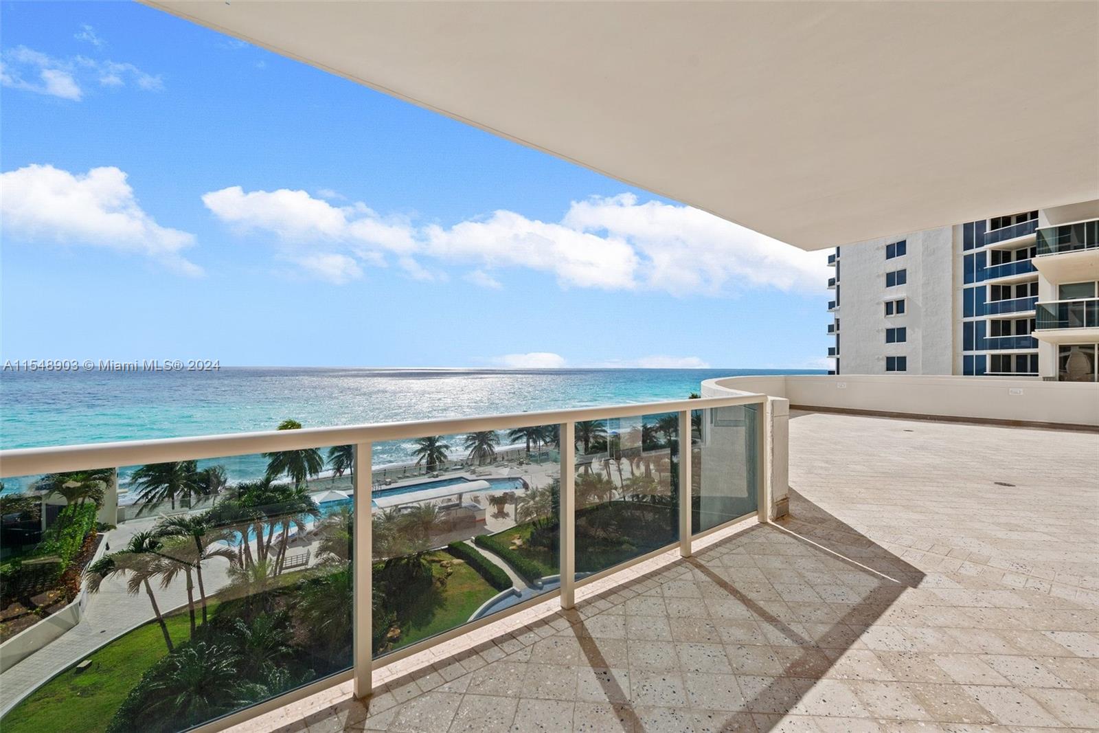 DESIRABLE "04" LINE LANAI IN THE OCEAN TWO CONDO IN SUNNY ISLES. MAGNIFICENT 3BR/4.5BA UNIT OFFERING 2440 sq ft INTERIOR PLUS 600 sq ft BALCONIES. DIRECT OCEAN VIEWS AND CITY VIEWS FROM THIS EAST AND WEST FLOW-THRU UNIT. PRIVATE ELEVATOR. LAUNDRY ROOM. TWO TENNIS COURTS, RESTAURANT, BEACH, POOL SERVICE, TWO STORY GYM w/OCEAN VIEWS, PET FRIENDLY, FULL SERVICE LUXURY.