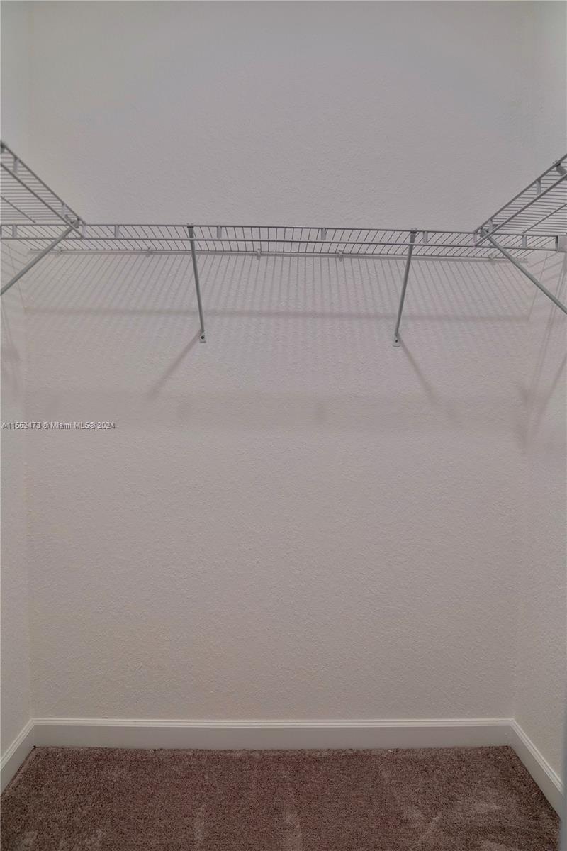 Master walk in closet