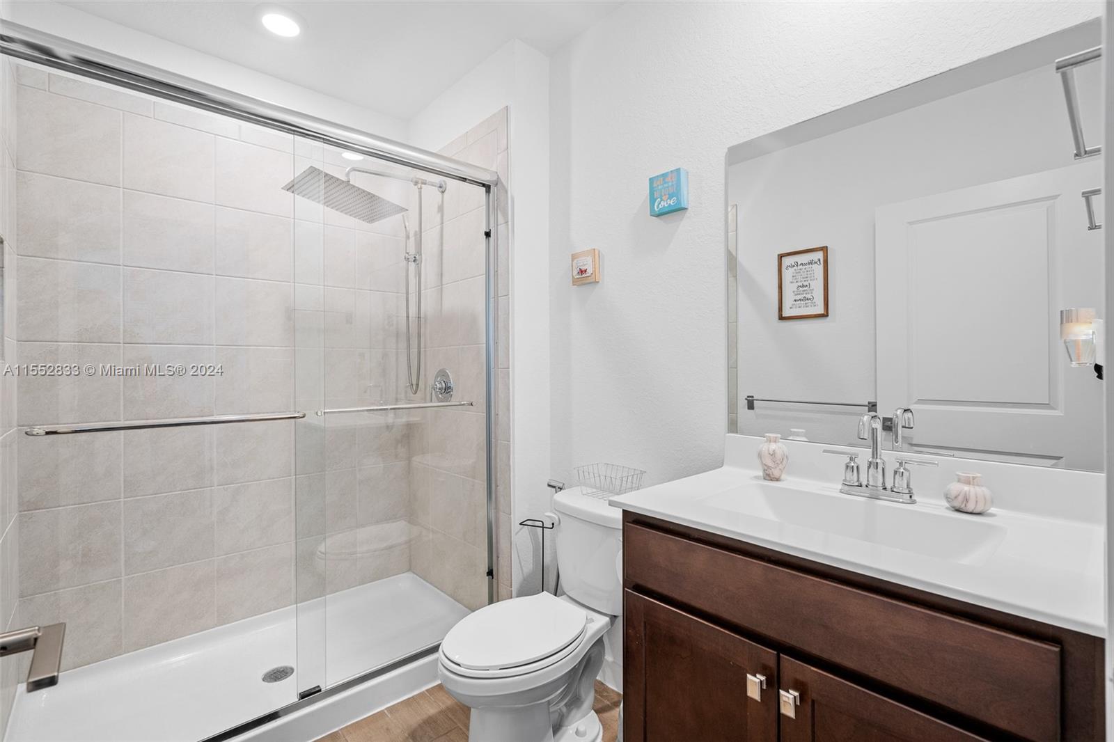 First floor full bath