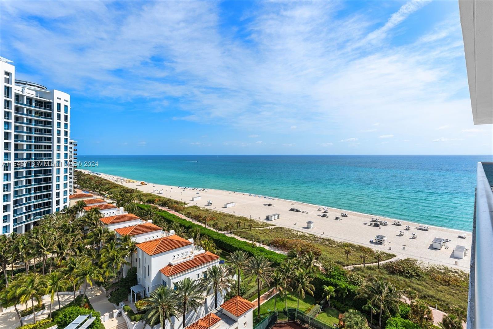 Spectacular ocean views from every room in this meticulous designed 2 bedroom 2.5 bathroom unit. Enjoy outdoor/indoor living from an extensive terrance. Floor to ceiling windows, Italian open kitchen with top of the line appliances and marble floors. Mei is a luxurious boutique building with only 132 residences in Miami Beach's Millionaires row. It features lavish amenities including beach service, infinity pool, fitness center, spa, tea lounge library, 24-hour security, valet & business center. Excellent location 10 minutes drive to South Beach & Bal Harbour.