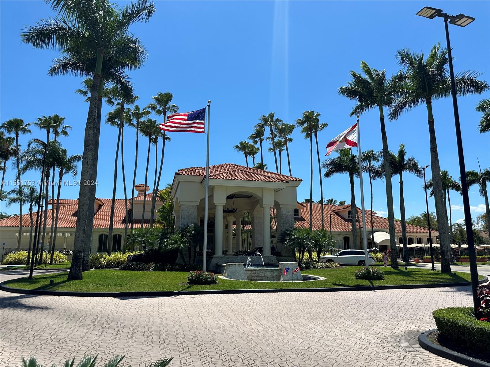 Country Club Entrance