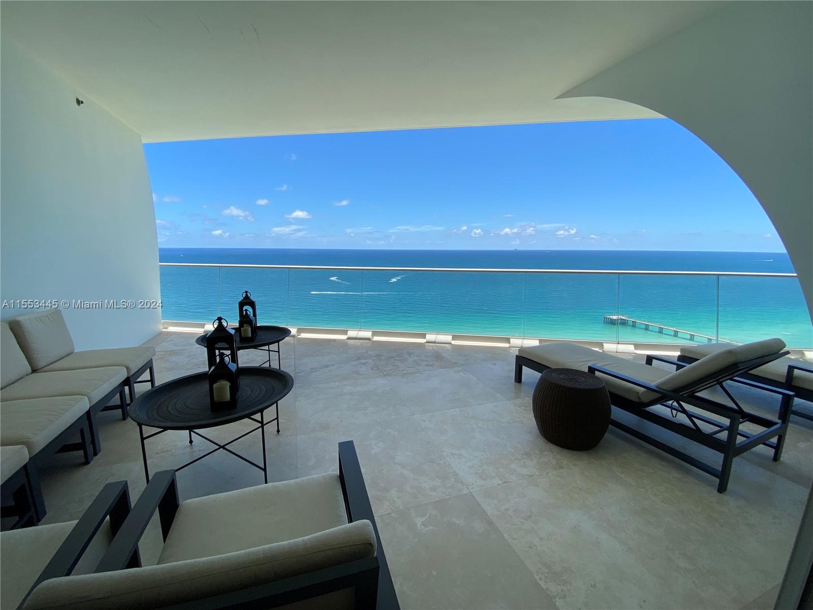 Live in this spectacular flow-thru unit w/amazing Ocean & Instracoastal views. Completely finished w/ top quality materials. 3 beds, powder bath, separate laundry, and 2 parking spaces. No detail was spared. Top of the line Gaggenau appliances & Snaidero cabinets. Jade Signature is the epitome of exclusive oceanfront living. Designed by World Renown, Swiss Pritzker Prize winning architects, Herzog & De Meuron and curated by the legendary Interior Designer Pierre-Yves Rochon.This is a true expression of a seamless connection between the ocean & your home. Enjoy 3 full floors of endless amenities: Beach Bar & Grill, toddler’s sensory playroom, teen lounge, clubroom, breakfast & teatime lounge,2 pools, billiard table & poker room, as well as a signature Tata Harper spa, full gym & among more.