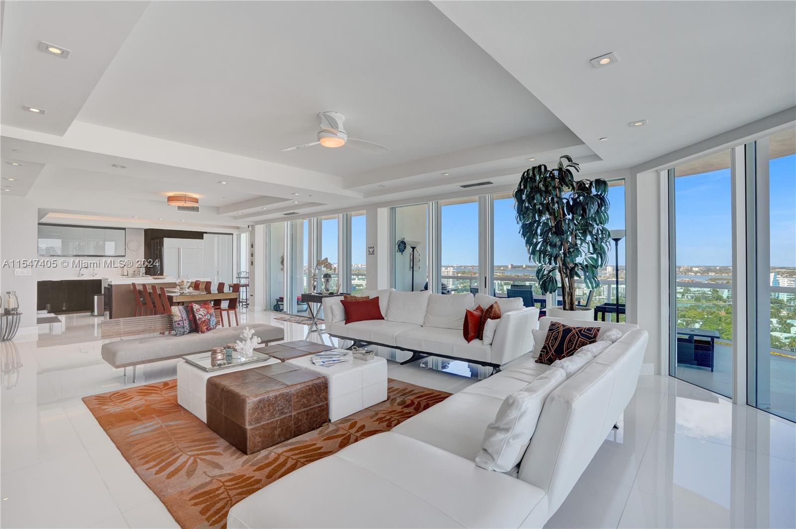Spacious yet inviting retreat for rest and relaxation.