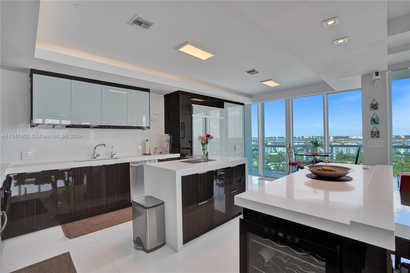 Private elevator access, with storage room & A/C machine access.