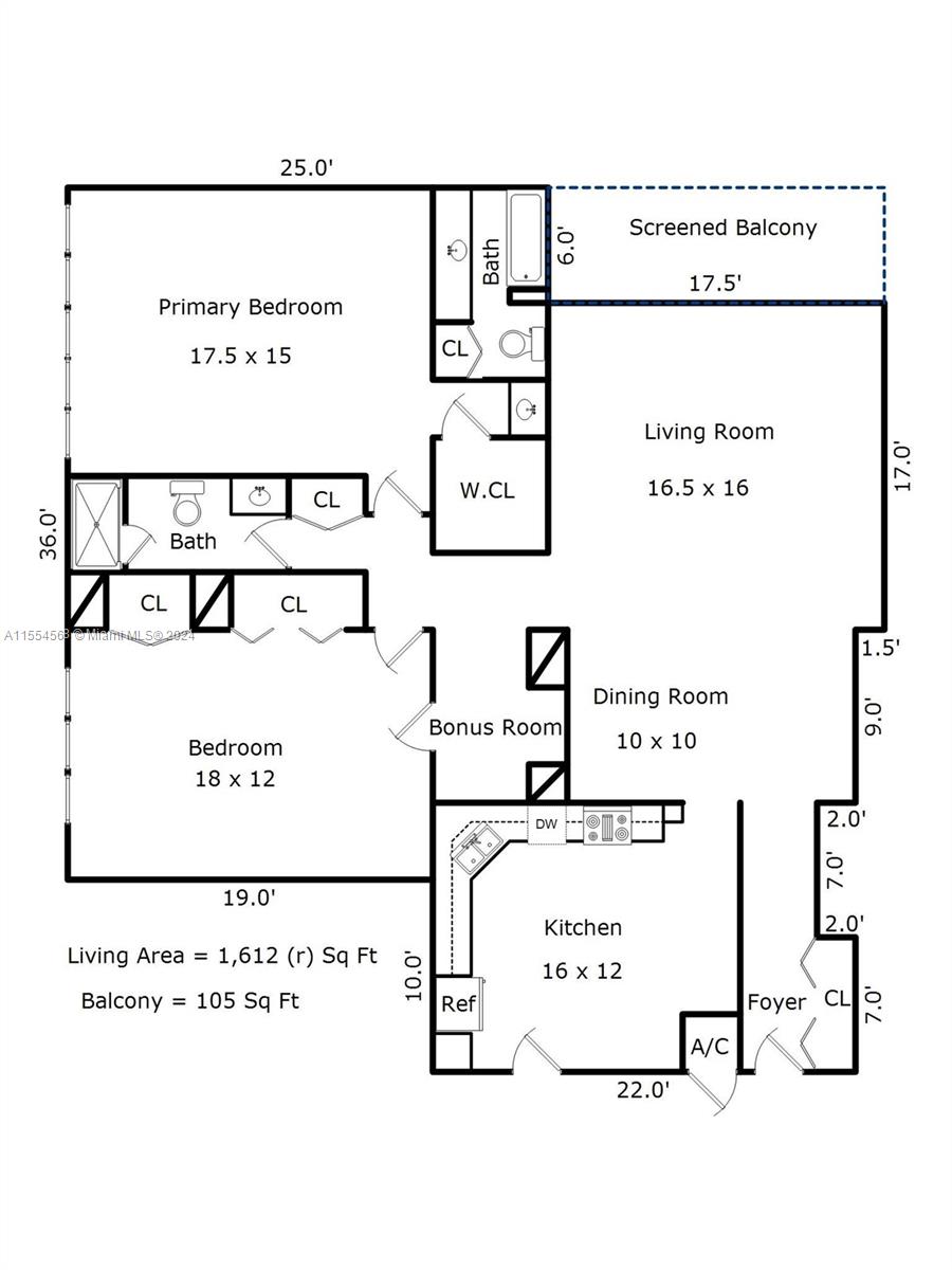 500 Three Islands Blvd 306, Hallandale Beach, Florida 33009, 2 Bedrooms Bedrooms, ,2 BathroomsBathrooms,Residential,For Sale,500 Three Islands Blvd 306,A11554568
