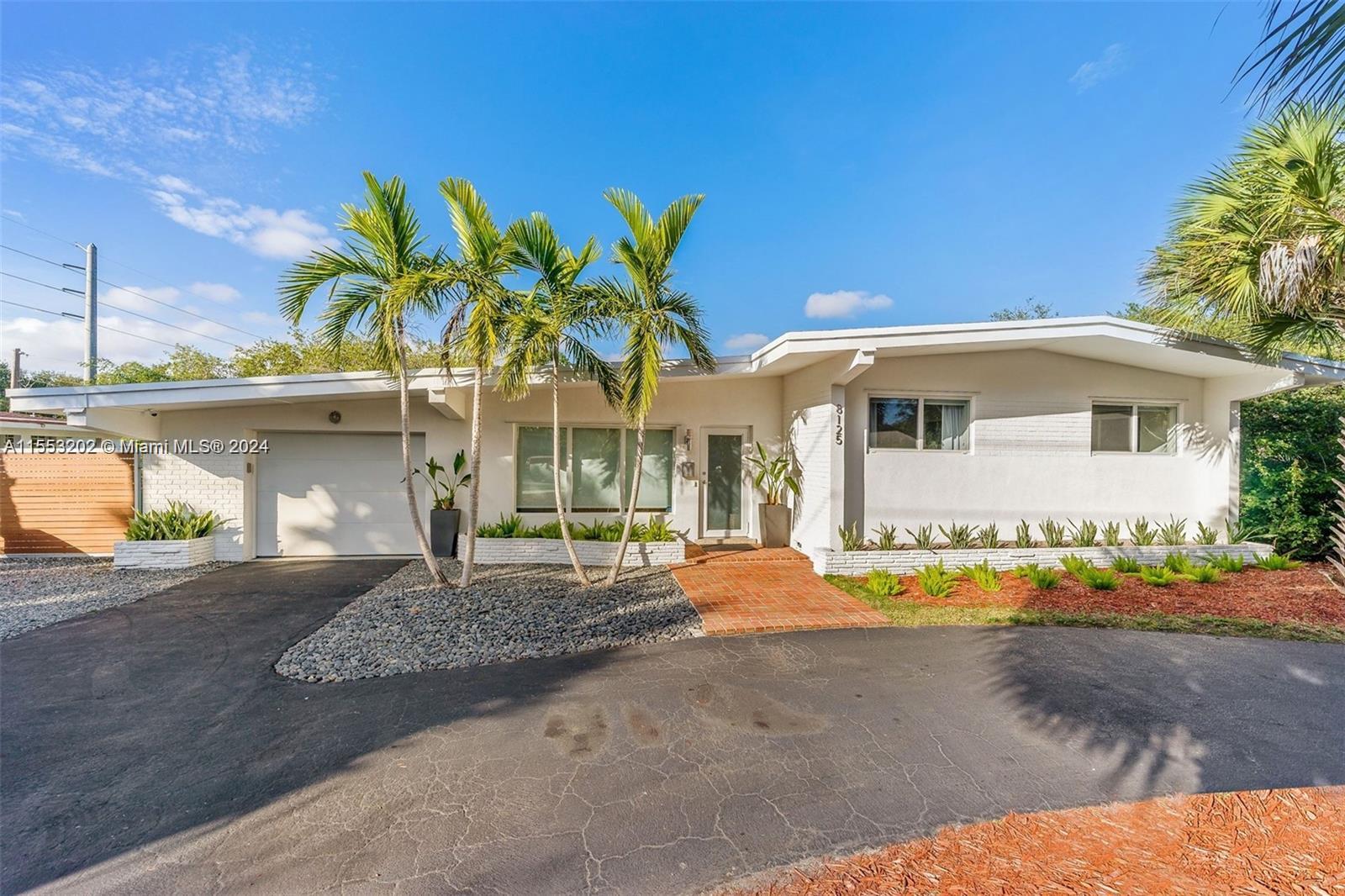 Charming 3 Bedroom 2 Bath single-family for rent in Pinecrest! remodeled with tiles floor in the living area, wood floor in the bedrooms, vaulted ceilings, updated kitchen and bath, impact windows and doors, one car garage, and new roof in 2017. Lush landscape with fruit trees.