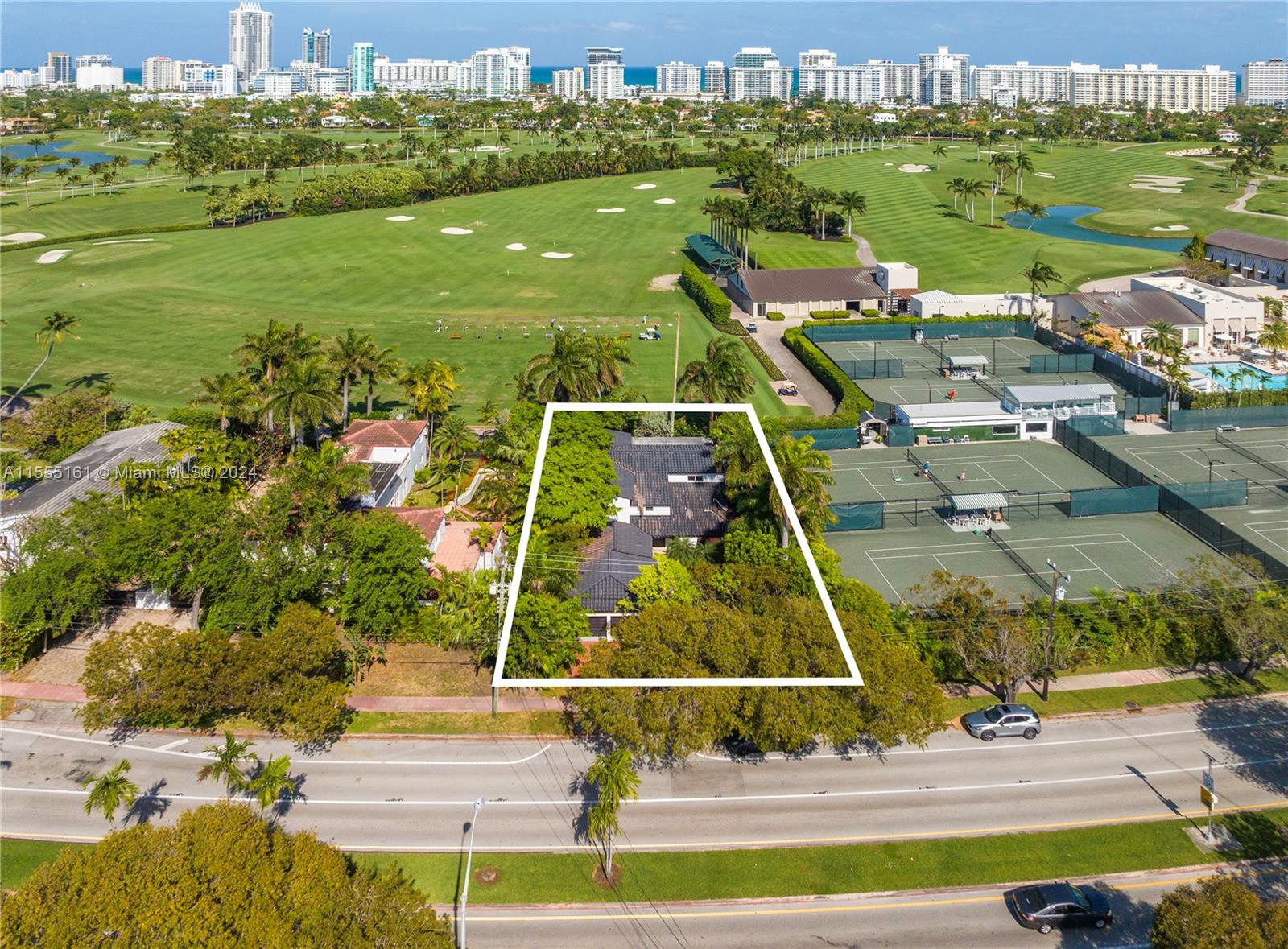 TWO STORY HOME ON THE LA GORCE COUNTRY CLUB GOLF COURSE IN THE HEART OF MIAMI BEACH. FEATURES INCLUDE: 3,762 (LIVING AREA) SF ON A 7,125 SF LOT WITH 5 BEDROOMS, 5 BATHROOMS, CHARMING GREAT ROOM, FLORIDA ROOM, FORMAL DINING ROOM, ENORMOUS MASTER SUITE. PROPERTY IS BEING SOLD AS IS.