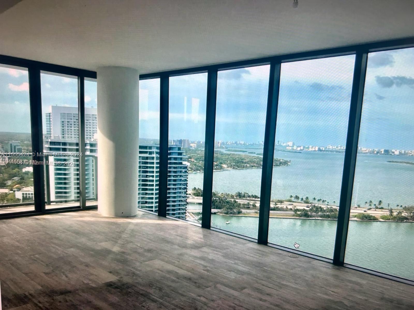 1 Bed + 1.5 . Amazing views bay view on Biscayne Bay and the City. Rental include water, basic cable and internet.European kitchen, subzero & Bosh appliances. Heated swimming pool, gym, spa, garden and beautifully landscaped sun terrace. Washer & dryer inside the unit. Bosch appliances, quartz countertop, shades & blackouts, and semi -private foyer.. A full-service building Paraiso Bay offers tennis courts, luxury health spa with sauna & steam room, resort-style pool, fitness center, cinema, wine cellar, party room, pedestrian-friendly street, and 24-hour security, front desk, & valet.