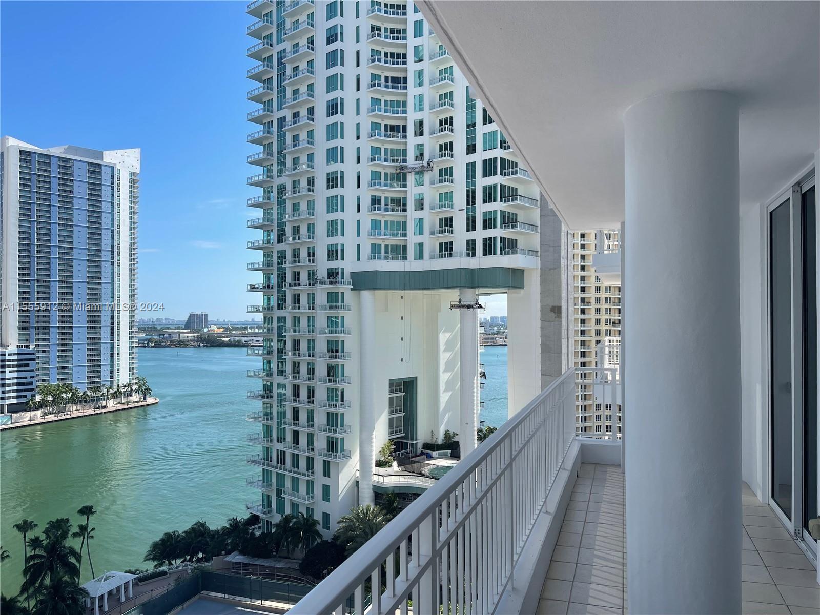 Recently renovated (bedrooms, bathrooms, kitchen and hardwood flooring) Line 10 unit, with breathtaking views to the emblematic Miami river, downtown and sobe. Its north orientation is ideal for withstanding the hot summer season and enjoying the mild winter months. Perhaps one of the most efficient layouts in the entire condominium. The kitchen area is ideal for cooking and entertaining guests with direct access to the terrace allow plenty of ventilation. The two bedrooms are on opposite sides, and one of them has a double door which allows for total privacy. Unit comes with 1 parking spot + 1 storage area. Enjoy 5 star amenities and the island style of living within walking distance to downtown Miami!