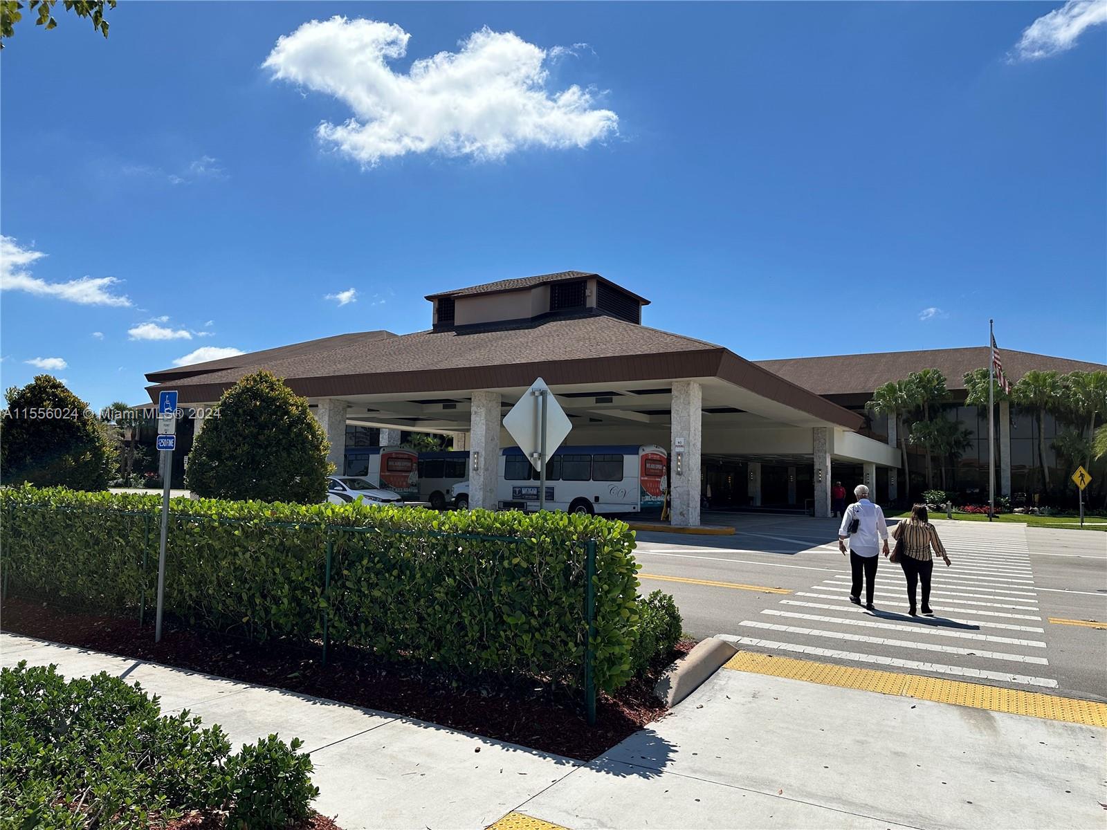 The Club House building.