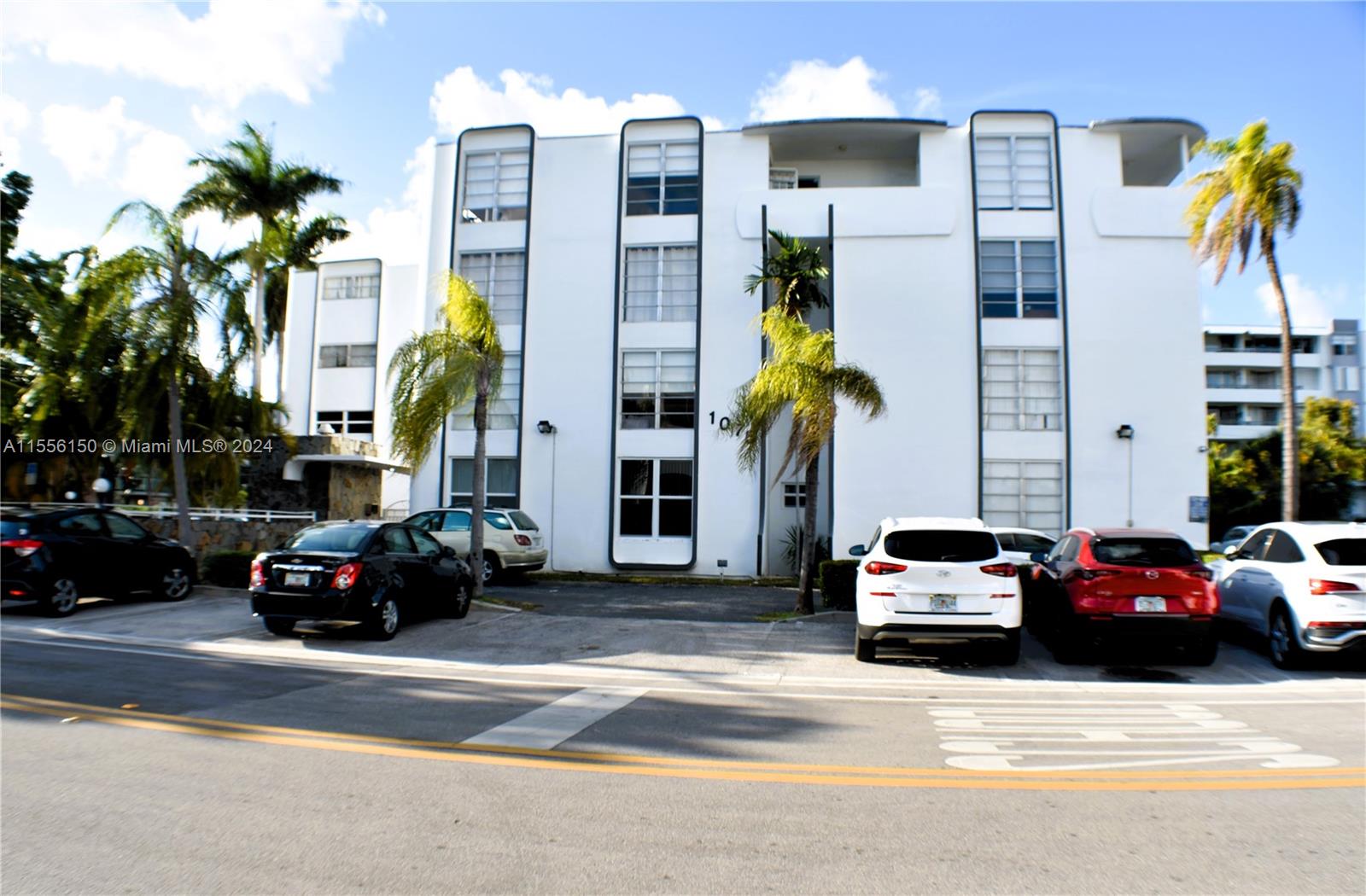 Great 1/1.5 condo in amazing Bay Harbor Islands. Best Line in the building on the top level. There is a second room that is a den and it is convertible to a 2 bedroom. Balcony with views. Call Listing Agent