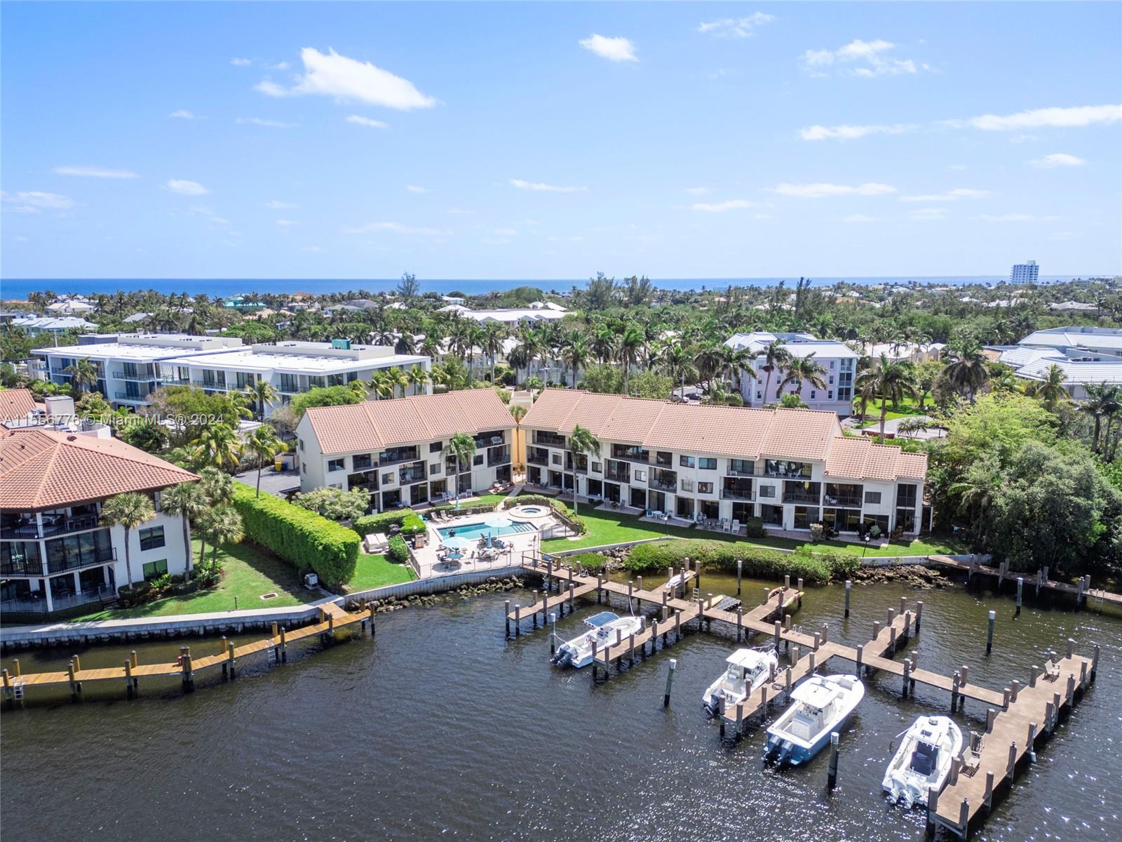 Welcome to your own piece of paradise in the vibrant beach town of Delray Beach, Florida! This stunning 2-bedroom, 2.5-bathroom waterfront condo offers breathtaking views of the intercoastal along with your very own private boat slip. Imagine waking up and enjoying your morning coffee on your private balcony overlooking the water. A perfect blend of luxury and tranquility and just 2 blocks away from the beach!

Step inside this luxurious condo and you will find spacious living areas and nearly wall to wall sliding doors with unobstructed views of the water!

Upstairs, you'll find two generously sized bedrooms, each with its own en-suite bathroom for added convenience. The master bedroom offers stunning views of the intercoastal, providing a picturesque backdrop.