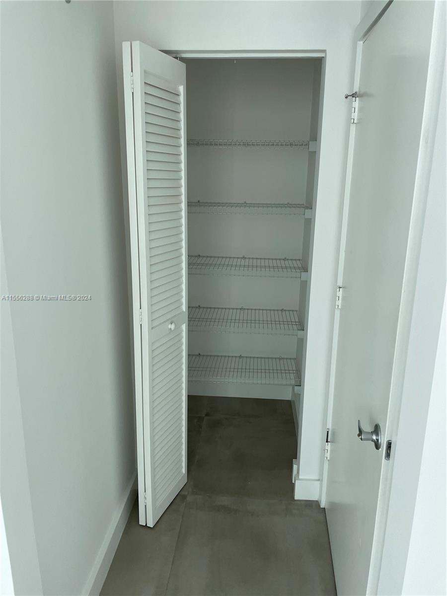 Linen Closet in Bedroom