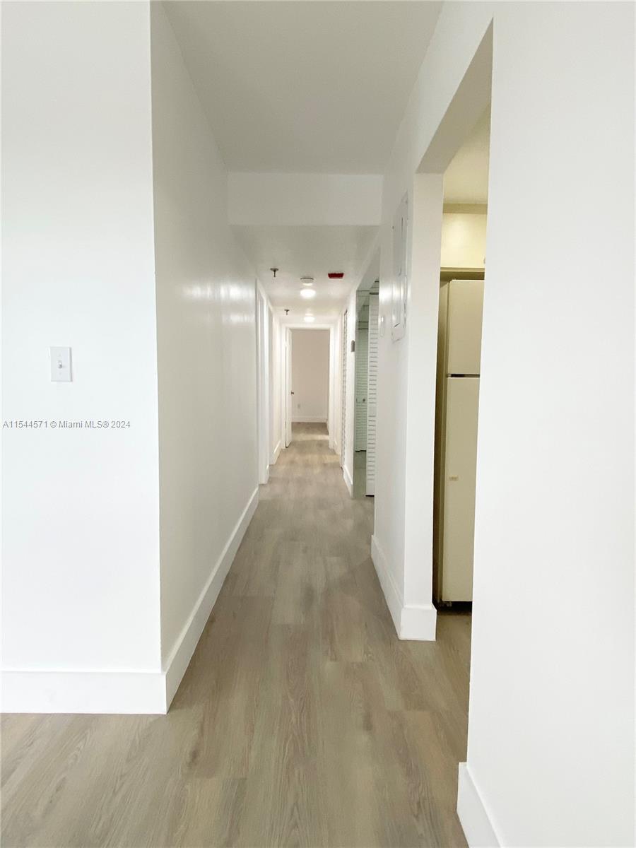 Hall from living room to master bedroom