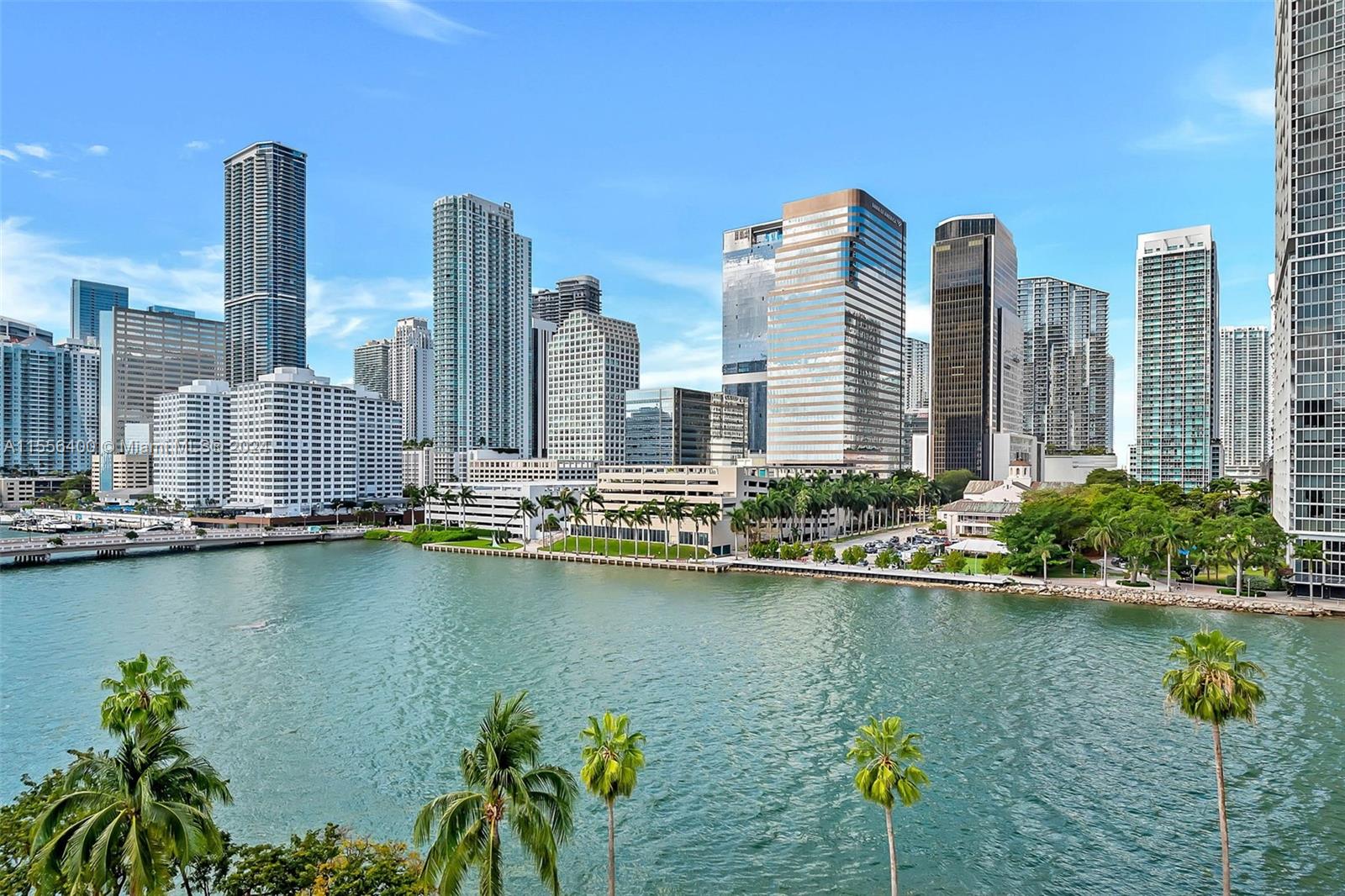 Indulge in luxury and awe-inspiring vistas at this sun-drenched Brickell Key residence. Elegant and comfortable, this home boasts an updated kitchen with sleek stainless steel appliances and a convenient laundry room. With two parking spaces and a storage unit, convenience is at your fingertips. The building provides an array of amenities, including a pool, barbecue area, two floor fitness center, basketball and racquetball courts, business center, and kids playroom. Explore Brickell Key's offerings, from scenic jogging trails to delectable restaurants, salons, and charming parks. Seize this extraordinary opportunity to make this place your cherished abode.