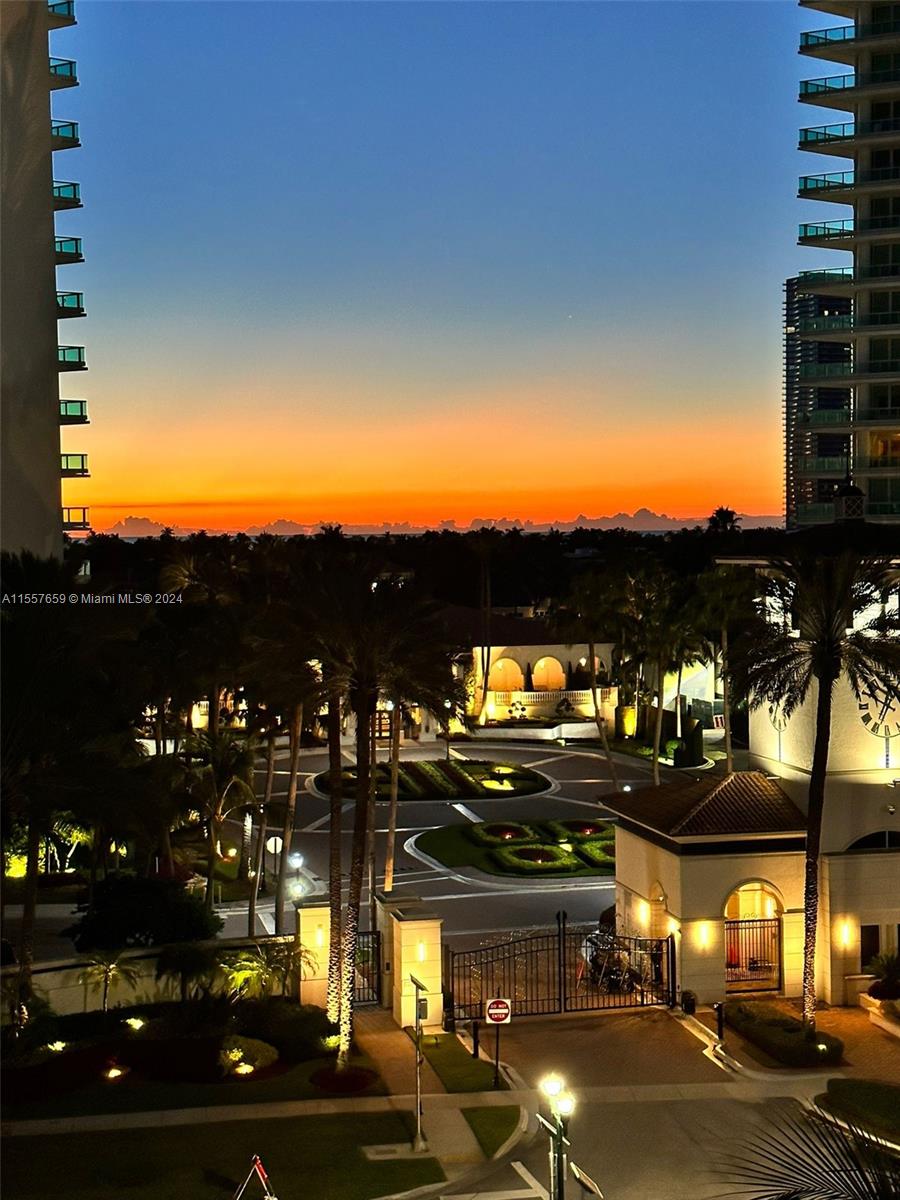 View from the balcony