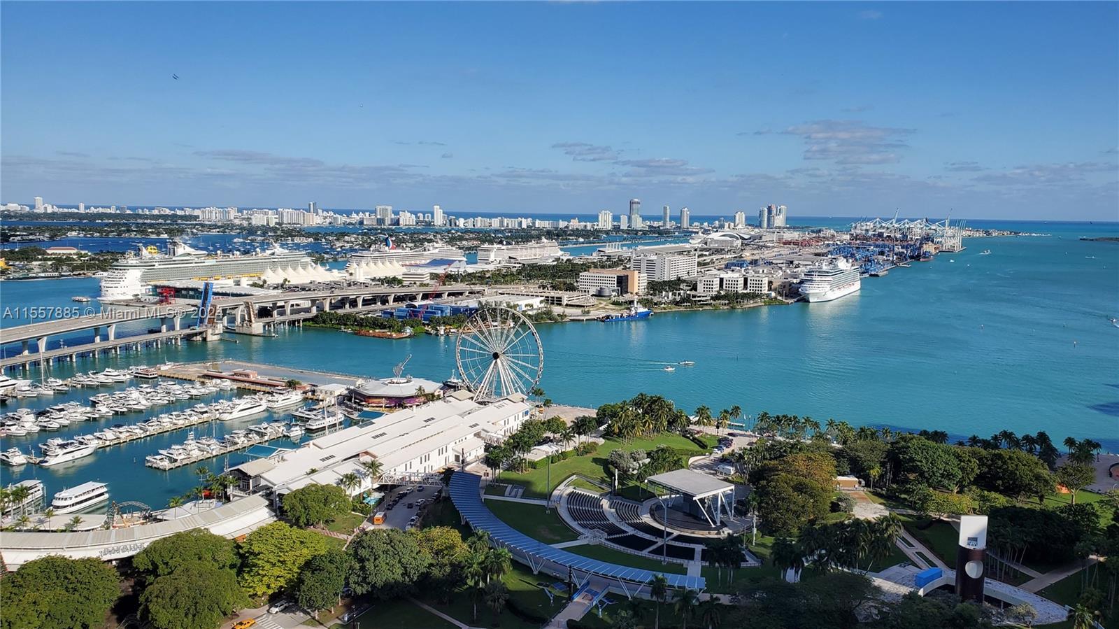 253 NE 2nd St 3407, Miami, Florida 33132, ,1 BathroomBathrooms,Residentiallease,For Rent,253 NE 2nd St 3407,A11557885