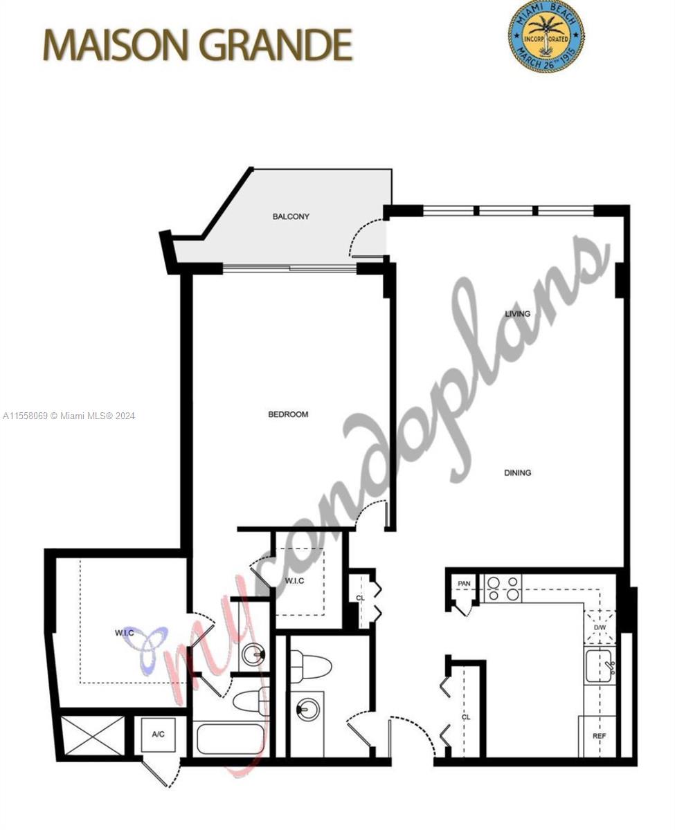 6039 Collins Ave 1012, Miami Beach, Florida 33140, 1 Bedroom Bedrooms, ,2 BathroomsBathrooms,Residentiallease,For Rent,6039 Collins Ave 1012,A11558069