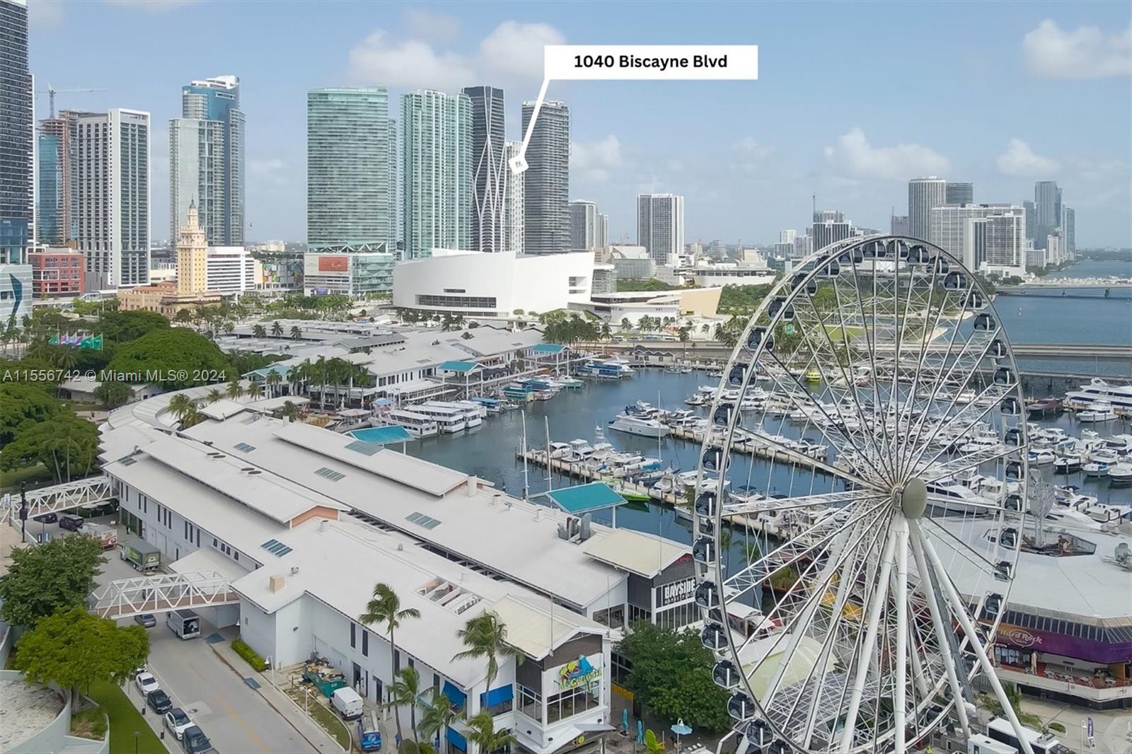 1040 Biscayne Blvd 3106, Miami, Florida 33132, 2 Bedrooms Bedrooms, ,2 BathroomsBathrooms,Residentiallease,For Rent,1040 Biscayne Blvd 3106,A11556742