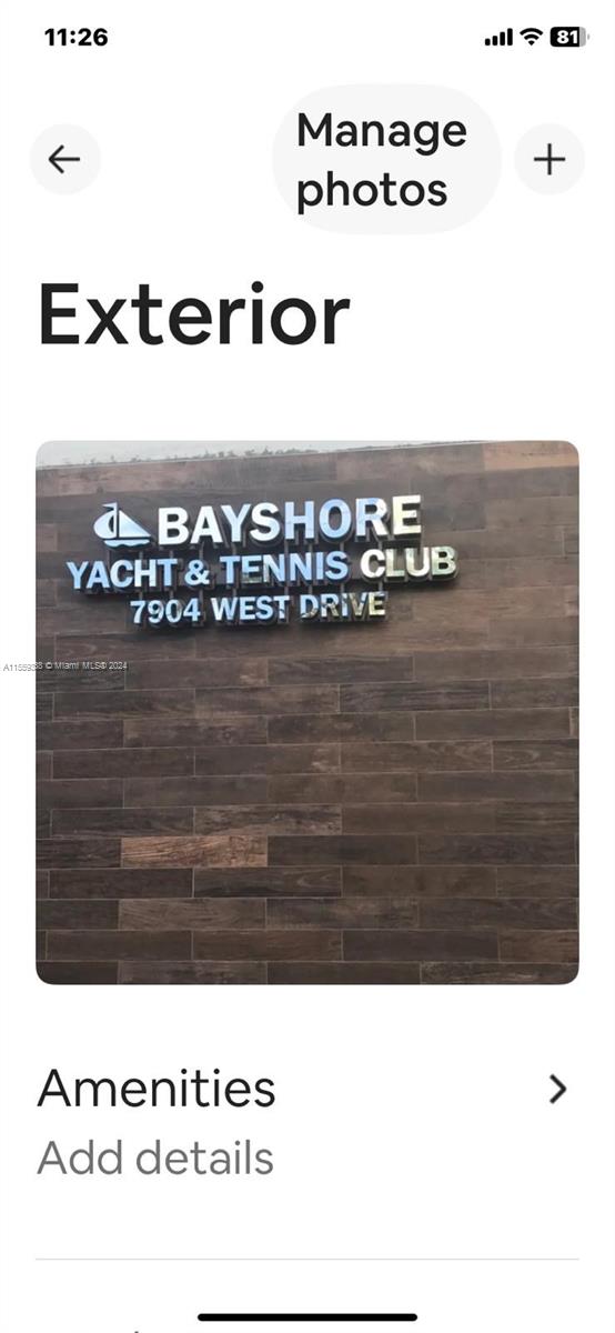 7904 West Dr 609, North Bay Village, Florida 33141, ,1 BathroomBathrooms,Residential,For Sale,7904 West Dr 609,A11559338