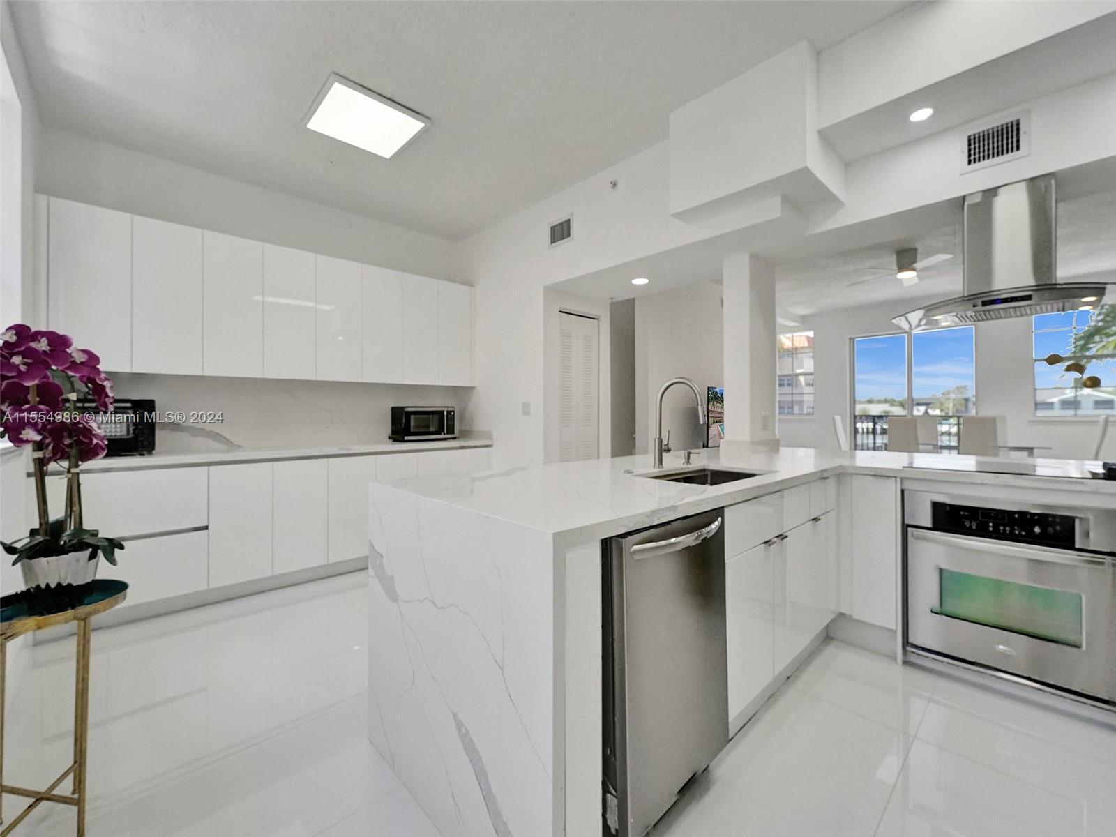 Lots of storage and countertop space