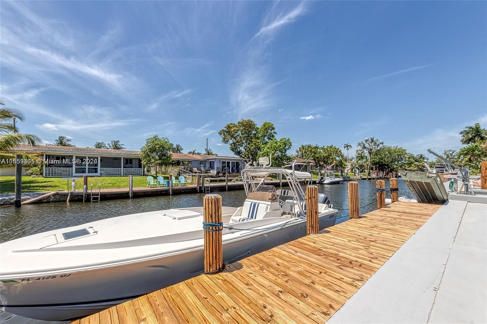 1411 NW 10th St - Dock  For Sale A11559405, FL