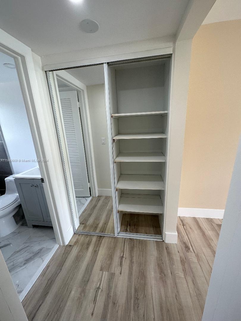2nd closet in Master Bedroom with organizers